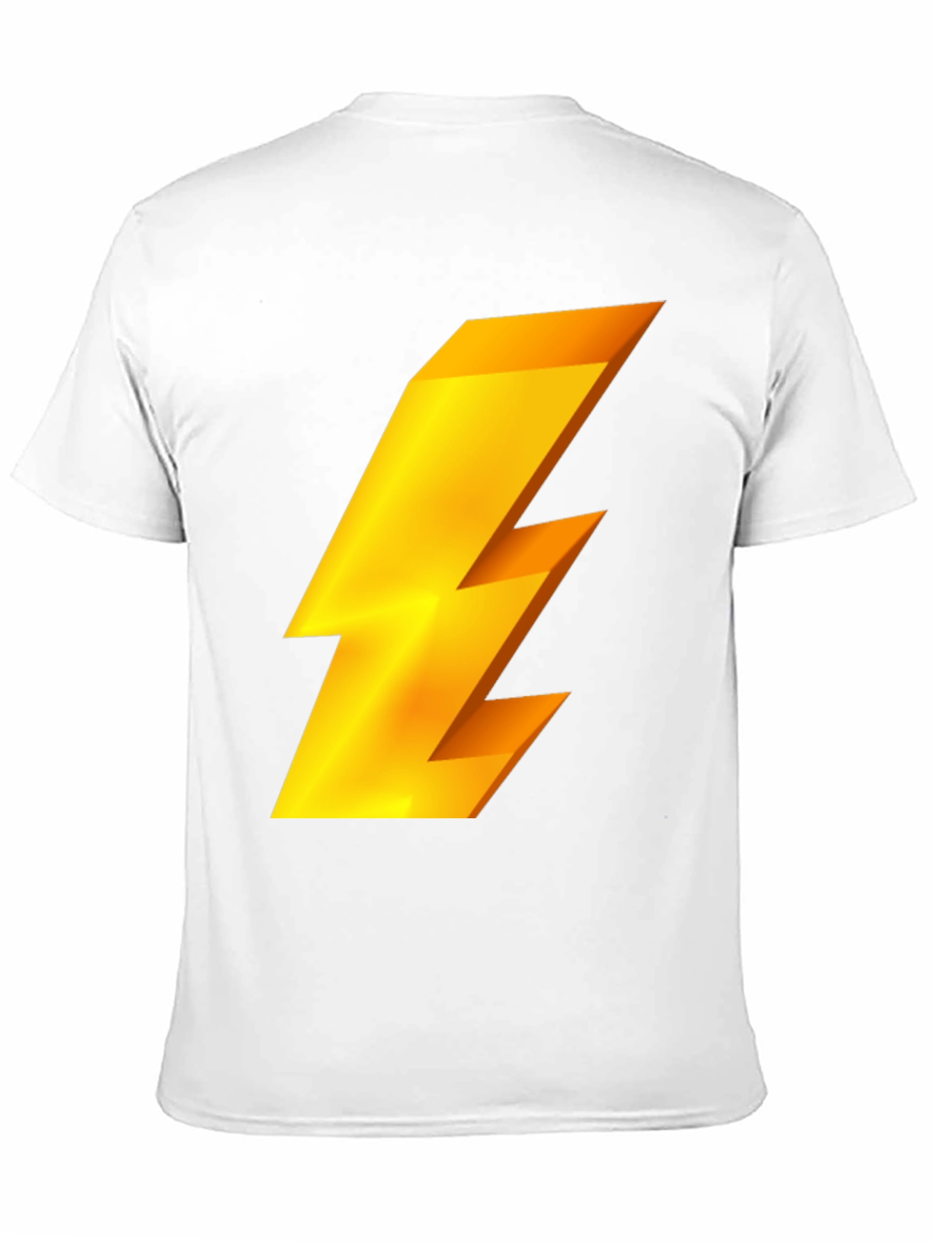Black Lightning Bolt Graphic Tee - Black view 11