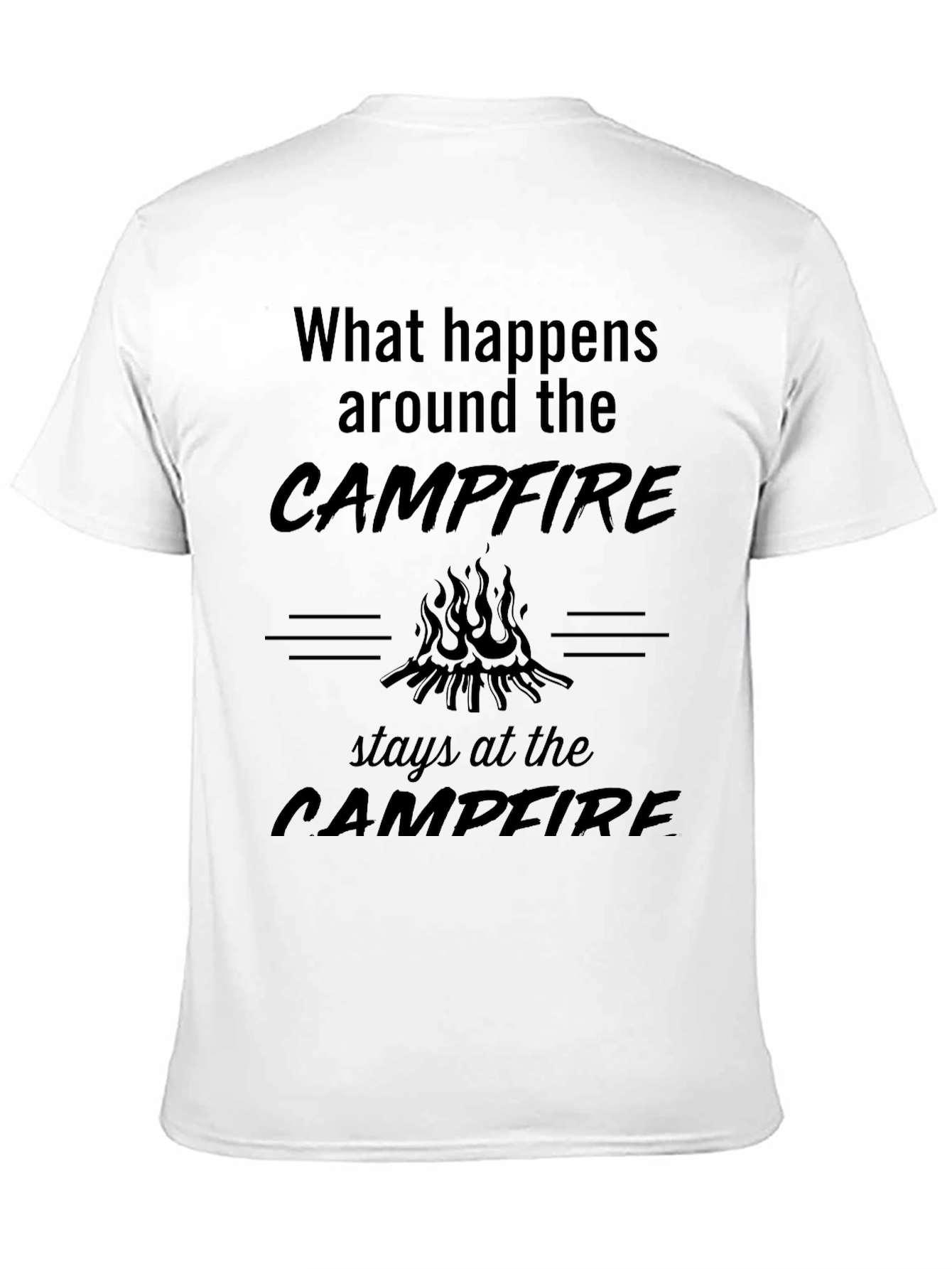 Campfire Secrets T-Shirt - Stay Cozy & Confidential - 11