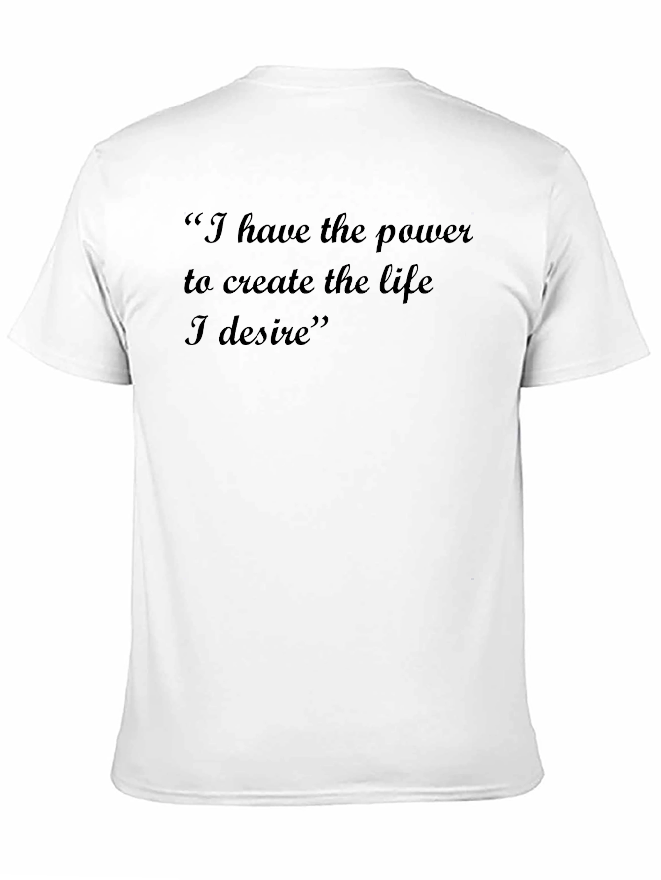Black Empowering Quote T-Shirt view 11