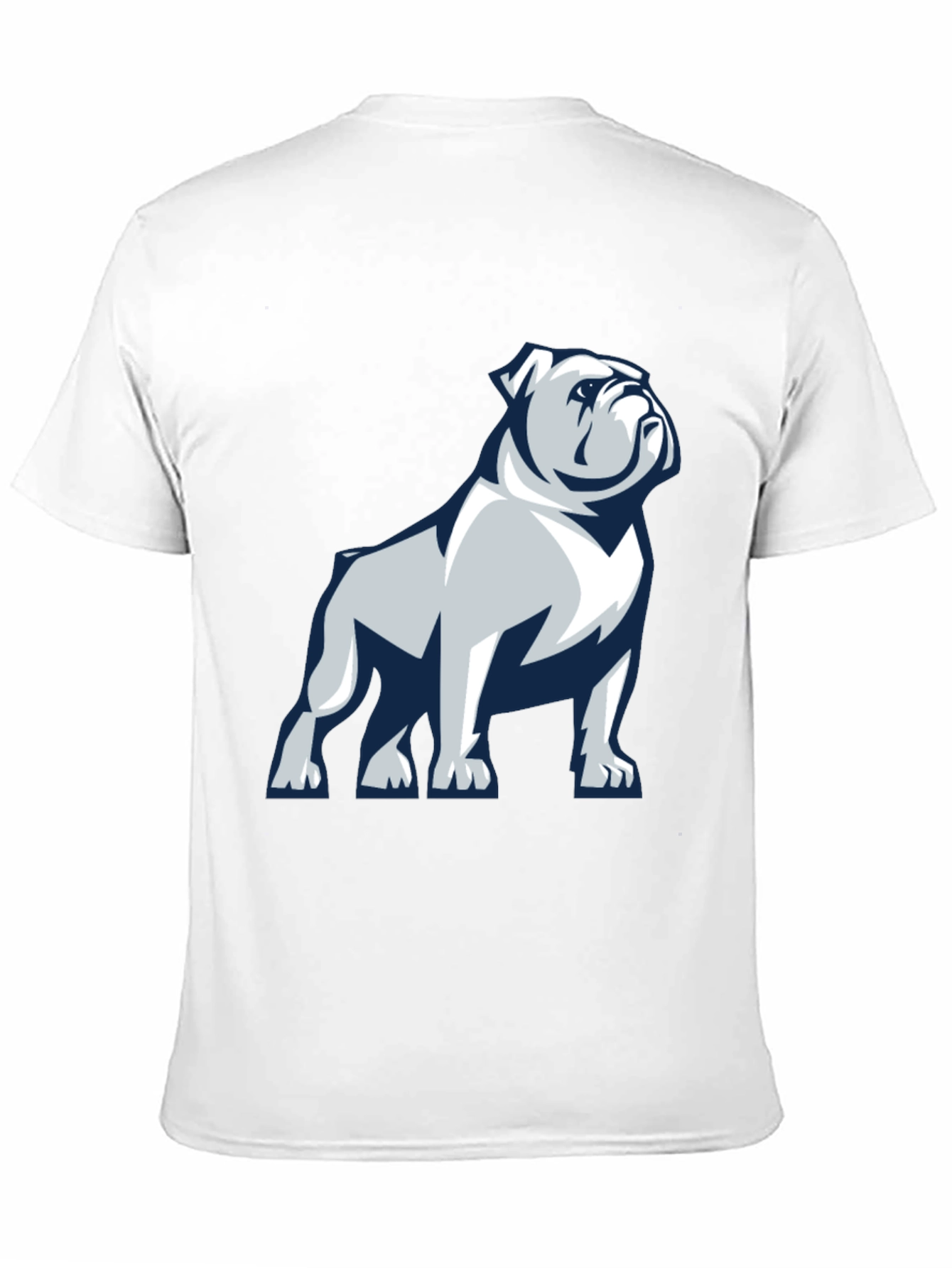 Black Bulldog Graphic Print T-Shirt view 11