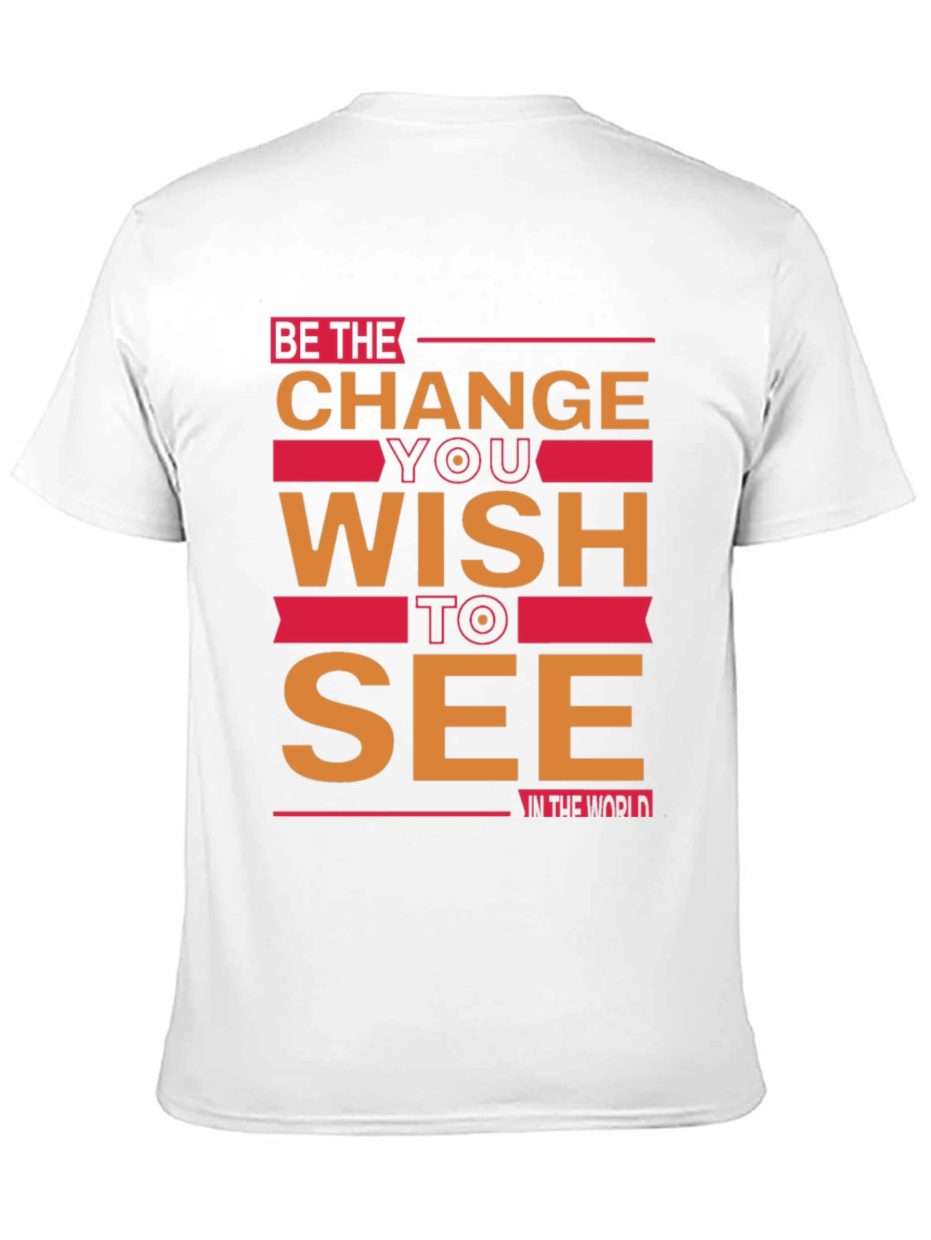 Black Be the Change Graphic Tee - Inspiring Black T-Shirt view 11