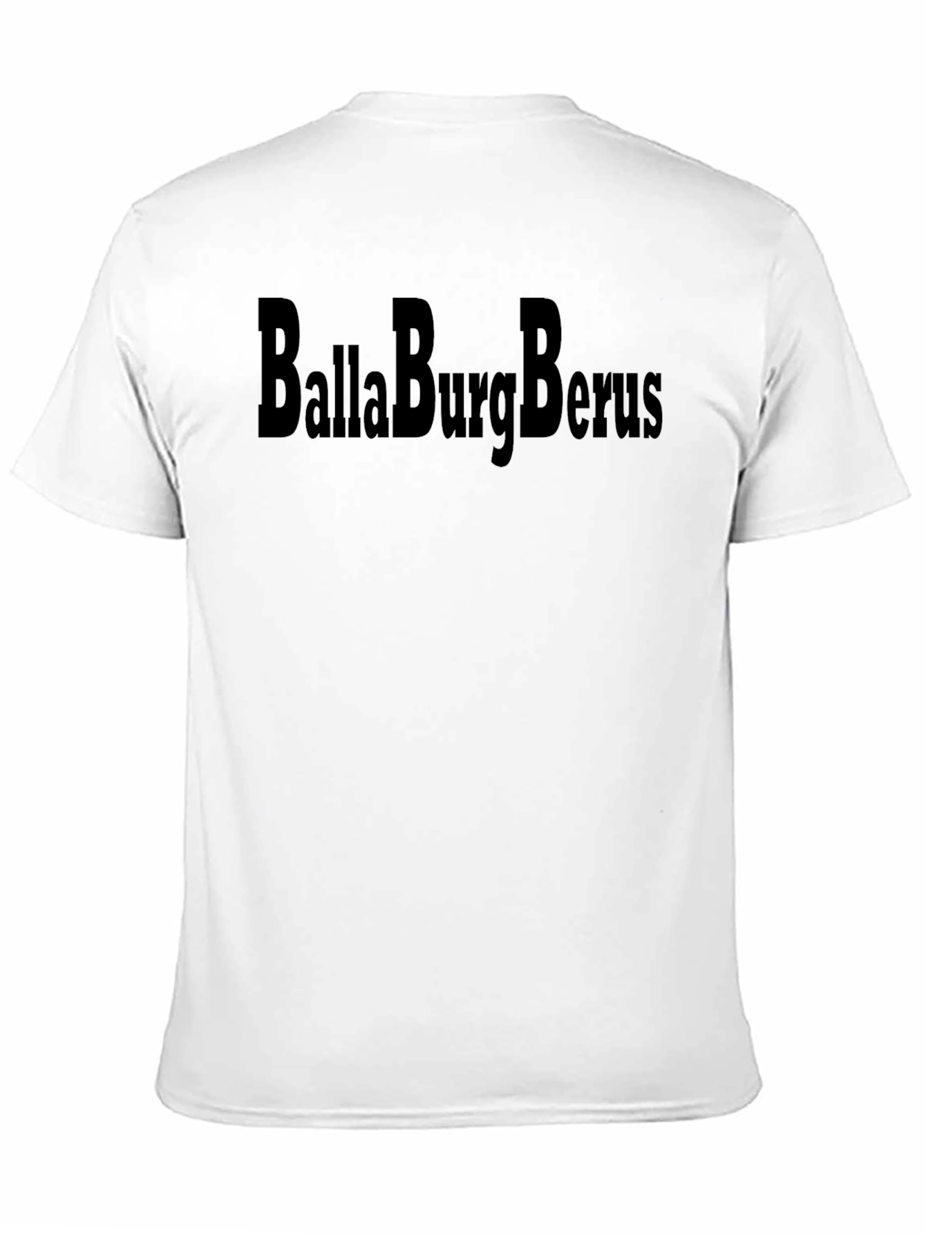 Black BallaBurgBerus Black Graphic Tee view 11