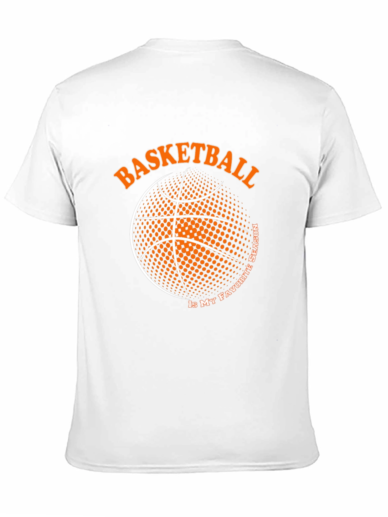 Black Basketball is My Favorite Season T-Shirt view 11