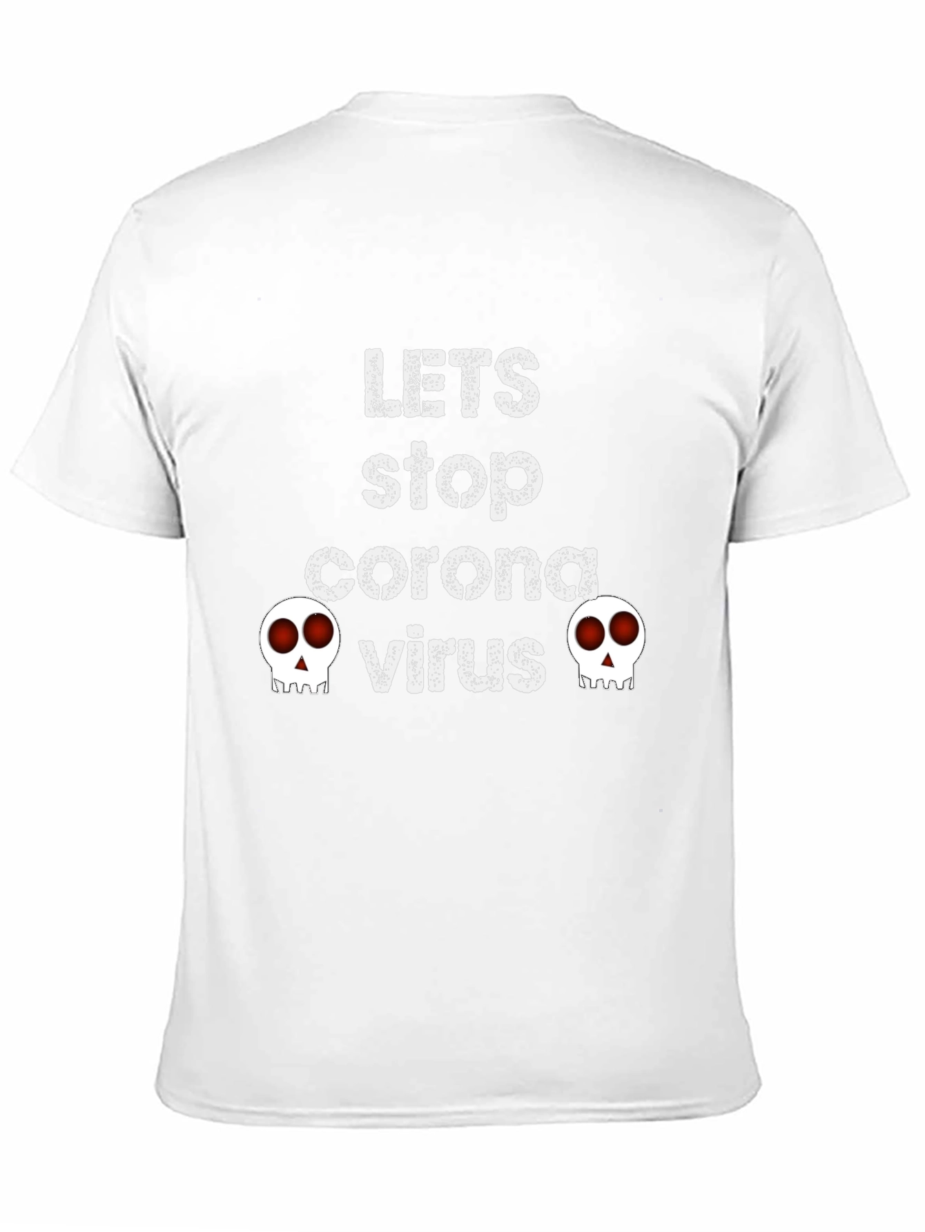 Black Stop Corona Virus Graphic Tee view 11