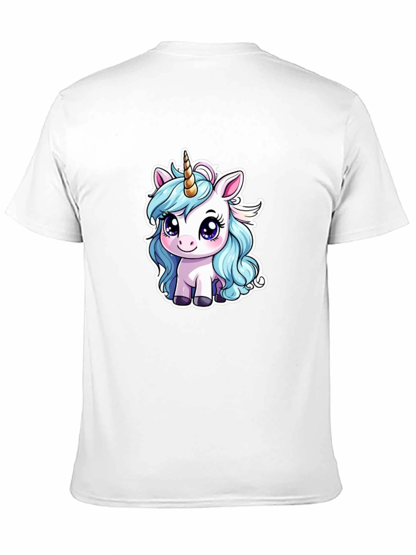 Black Unicorn Graphic Tee - Cute Cartoon Design view 11