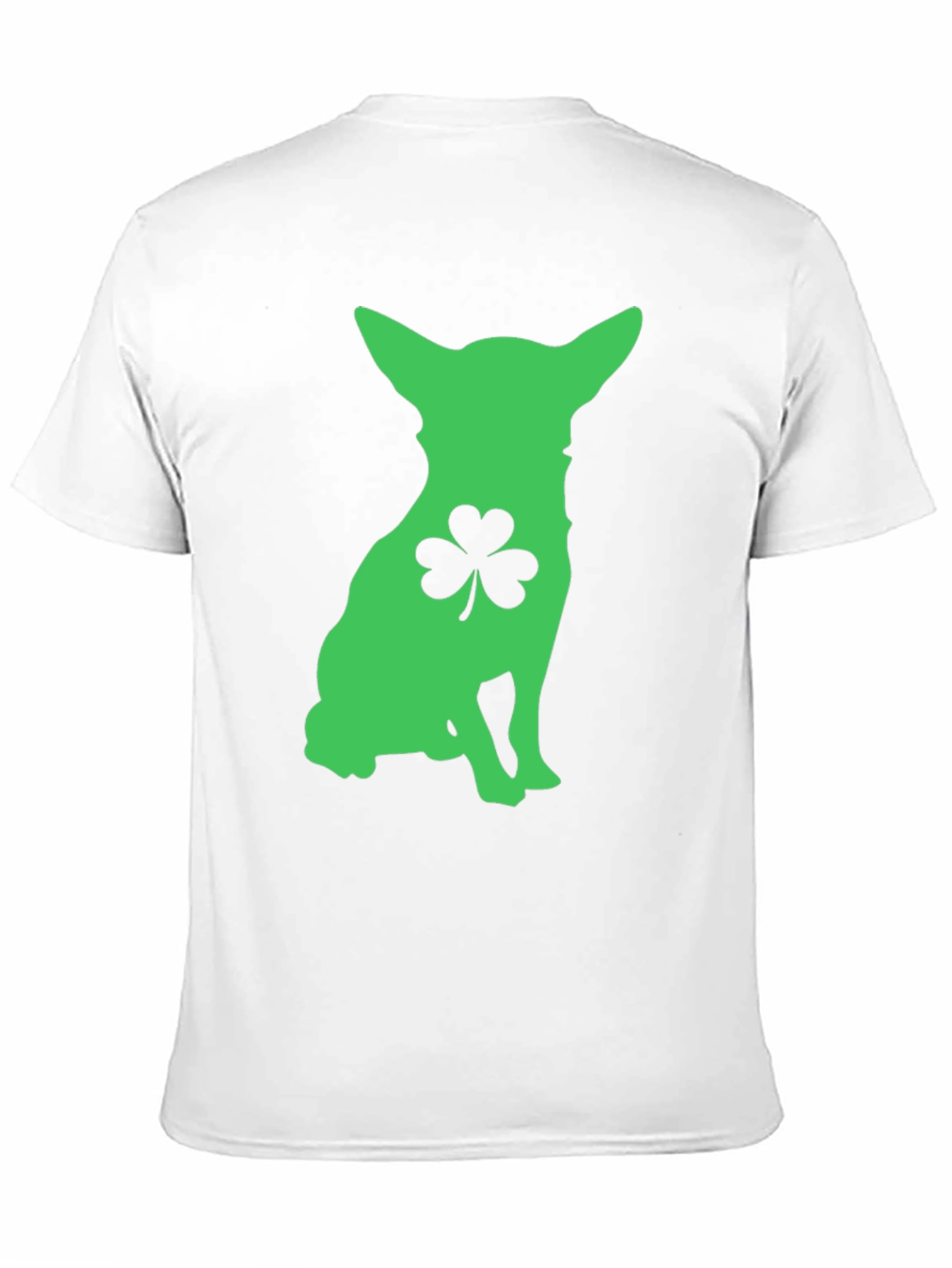 Black St. Patrick's Day Dog T-Shirt view 11