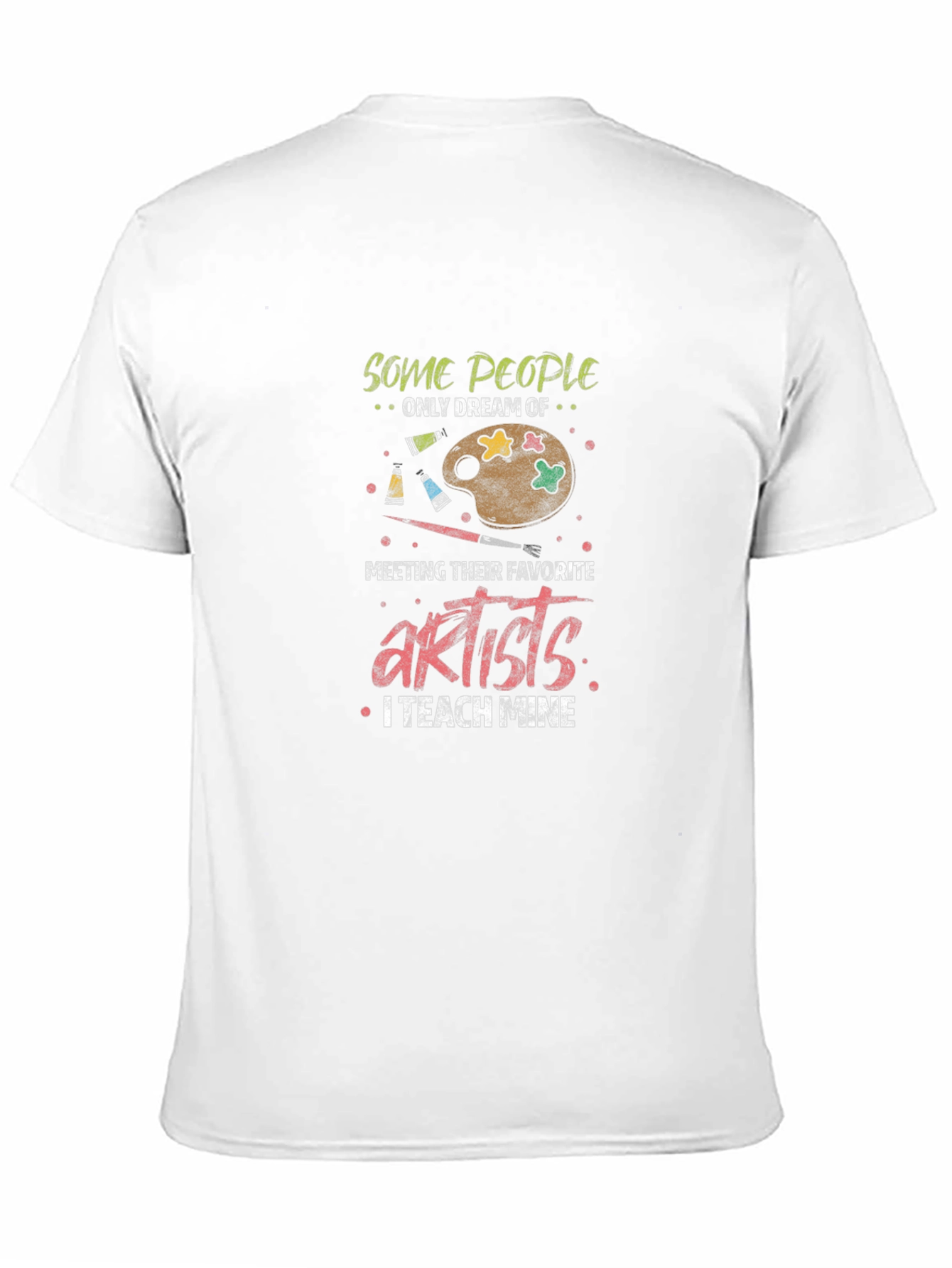 Black Artist Teacher Graphic Tee view 11