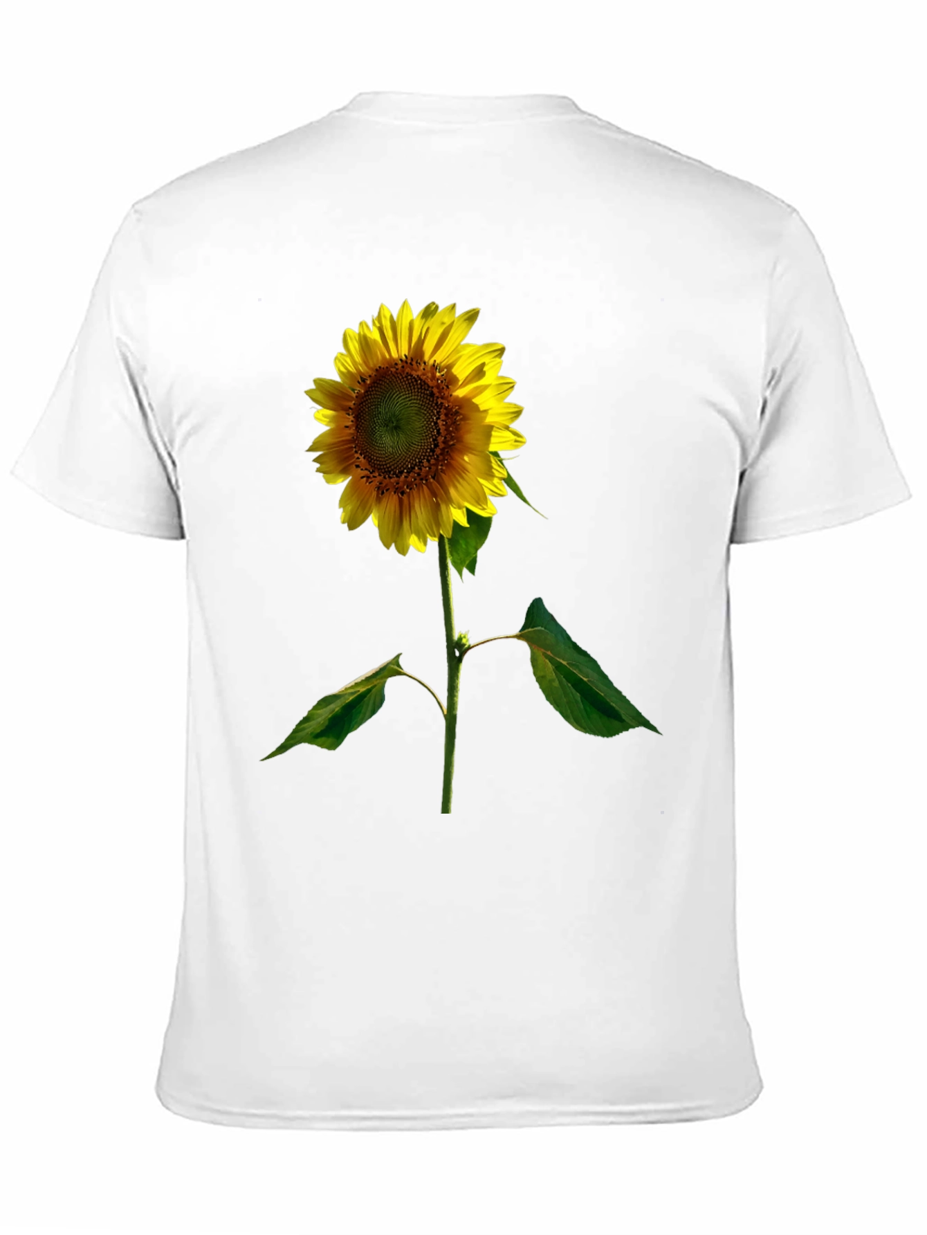 Black Sunflower Graphic Black Tee view 11