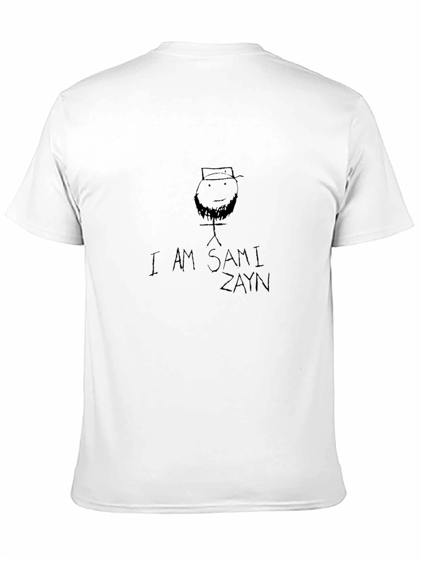 Black I am Sami Zayn Black T-Shirt view 11