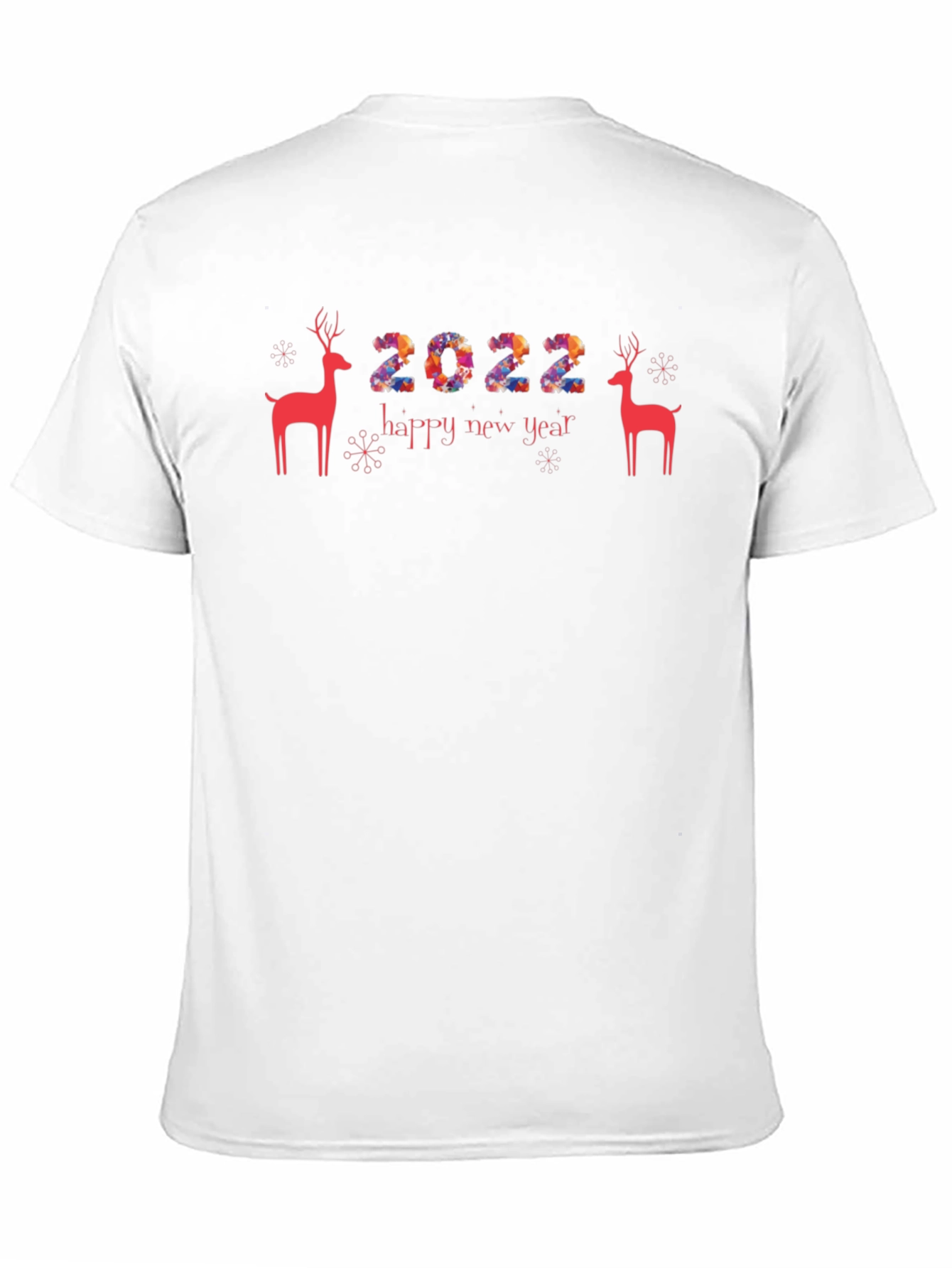 Black Festive 2022 Happy New Year Graphic Tee view 11