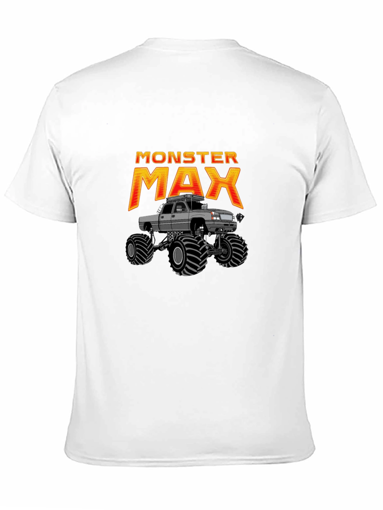 Black Monster Max Truck Graphic T-Shirt view 11
