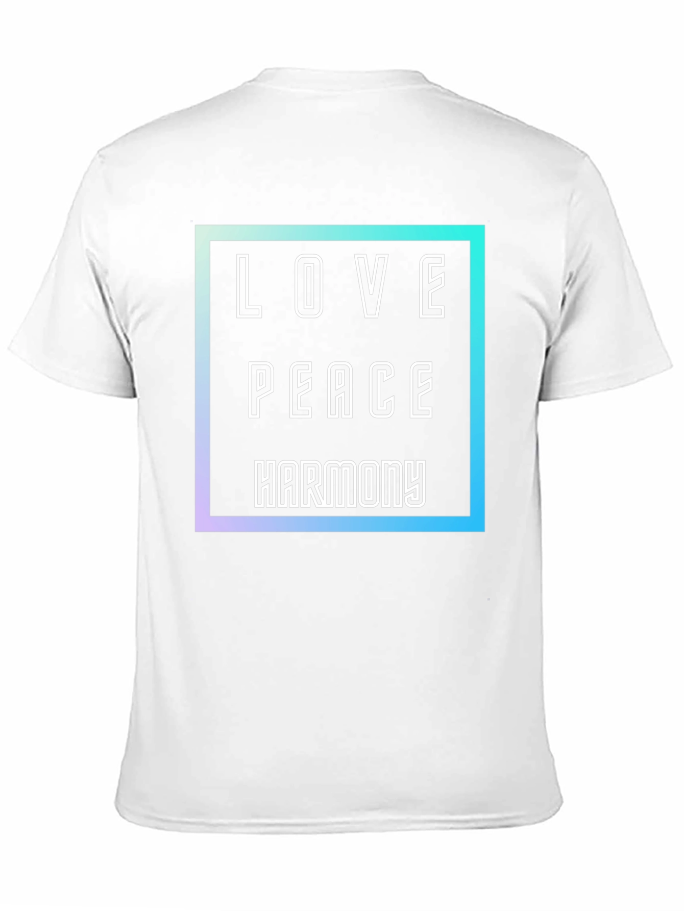 Black Love Peace Harmony Graphic T-Shirt - Stylish and Comfortable view 11