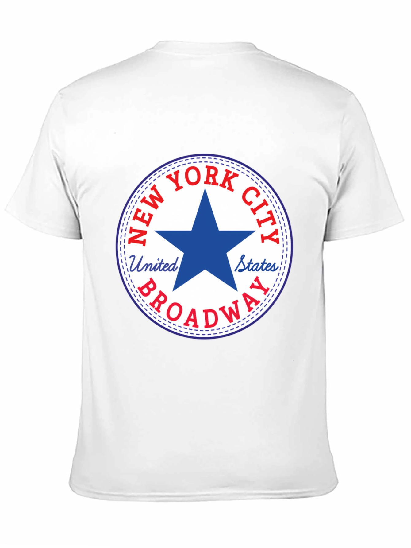 Black New York City Broadway Star Graphic T-Shirt view 11