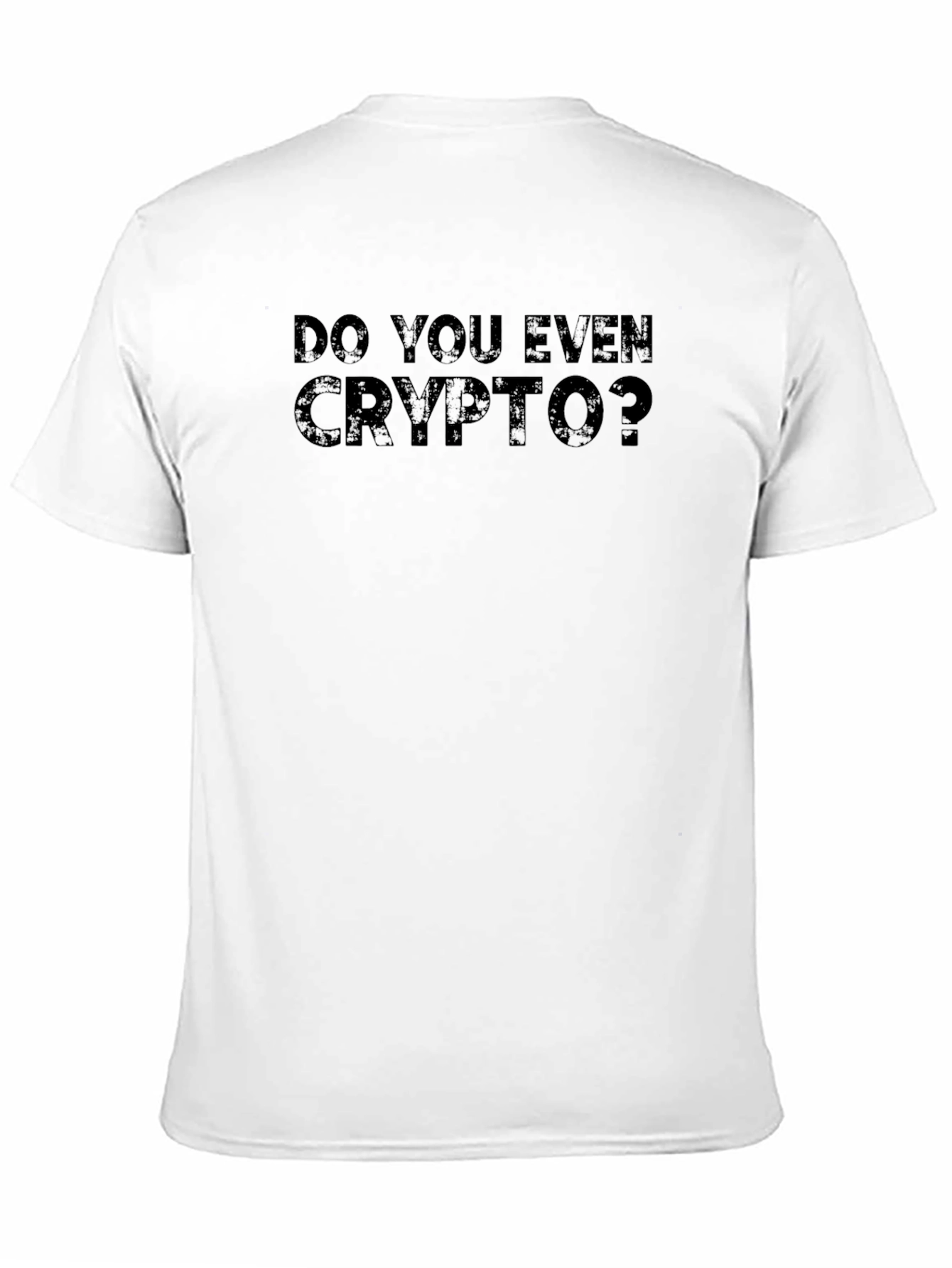 Black Do You Even Crypto T-Shirt - Black Cryptocurrency Tee view 11