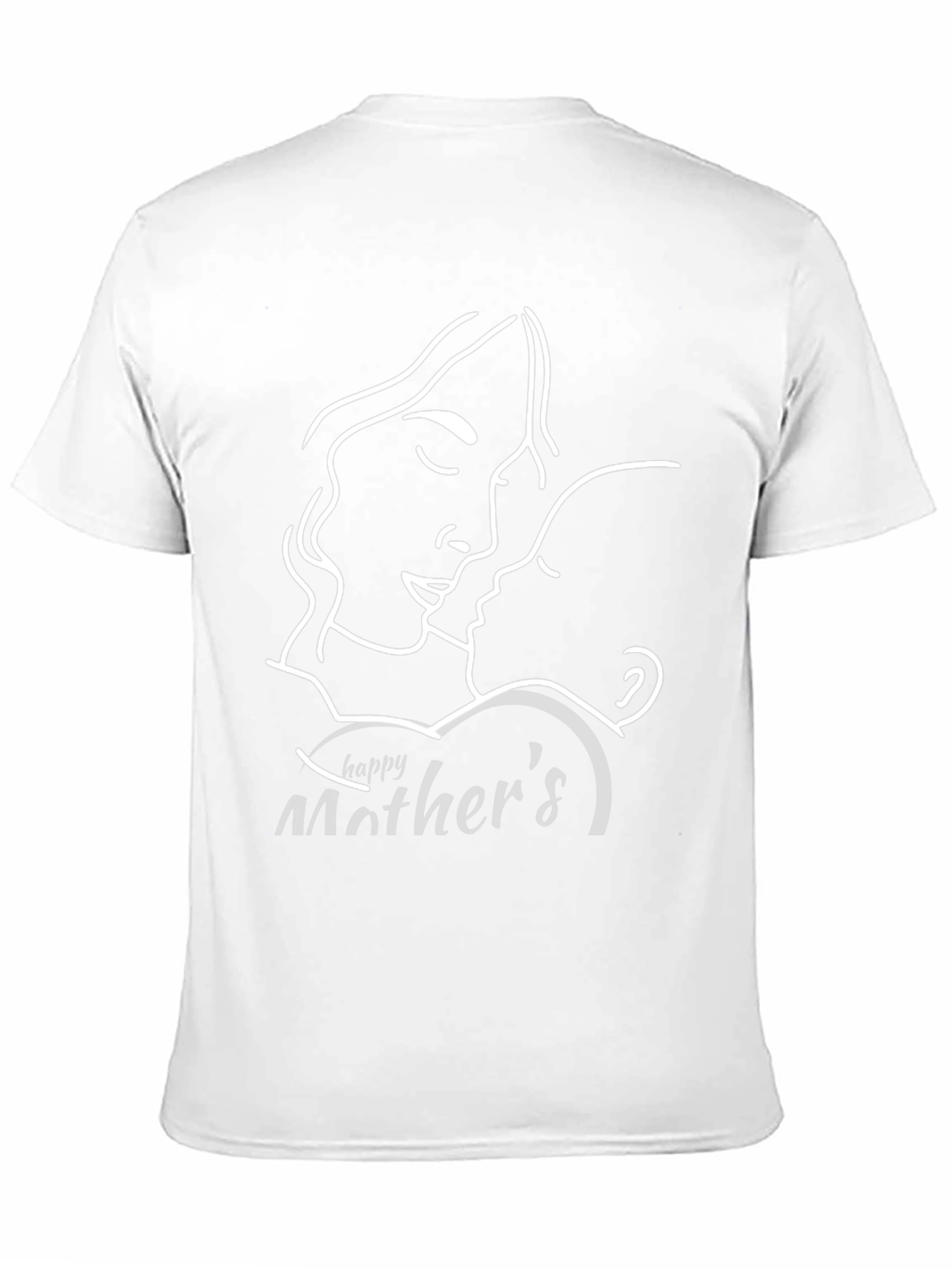 Black Mother's Day Graphic T-Shirt - Love Design view 11