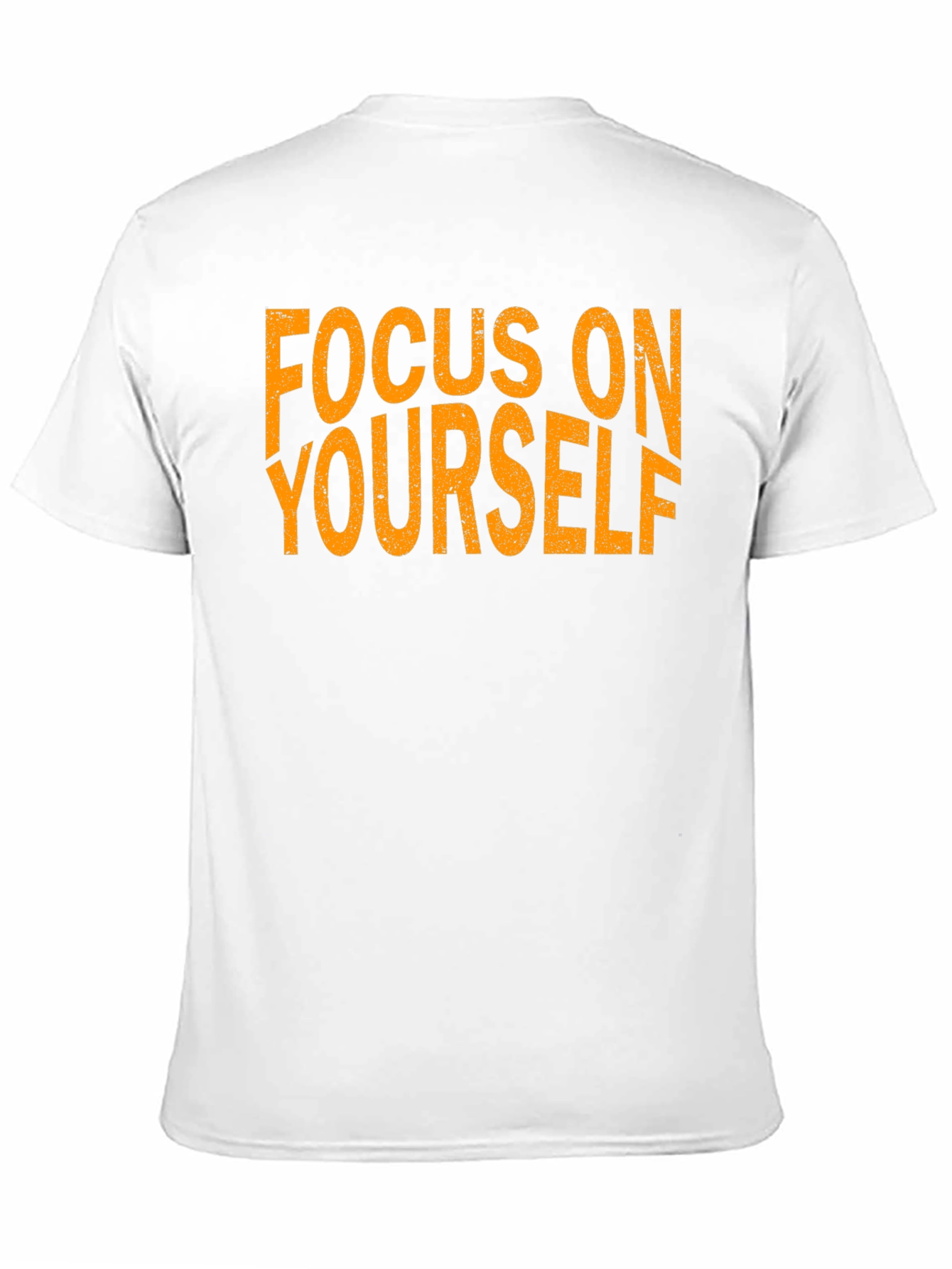 Black Focus On Yourself Black T-Shirt view 11