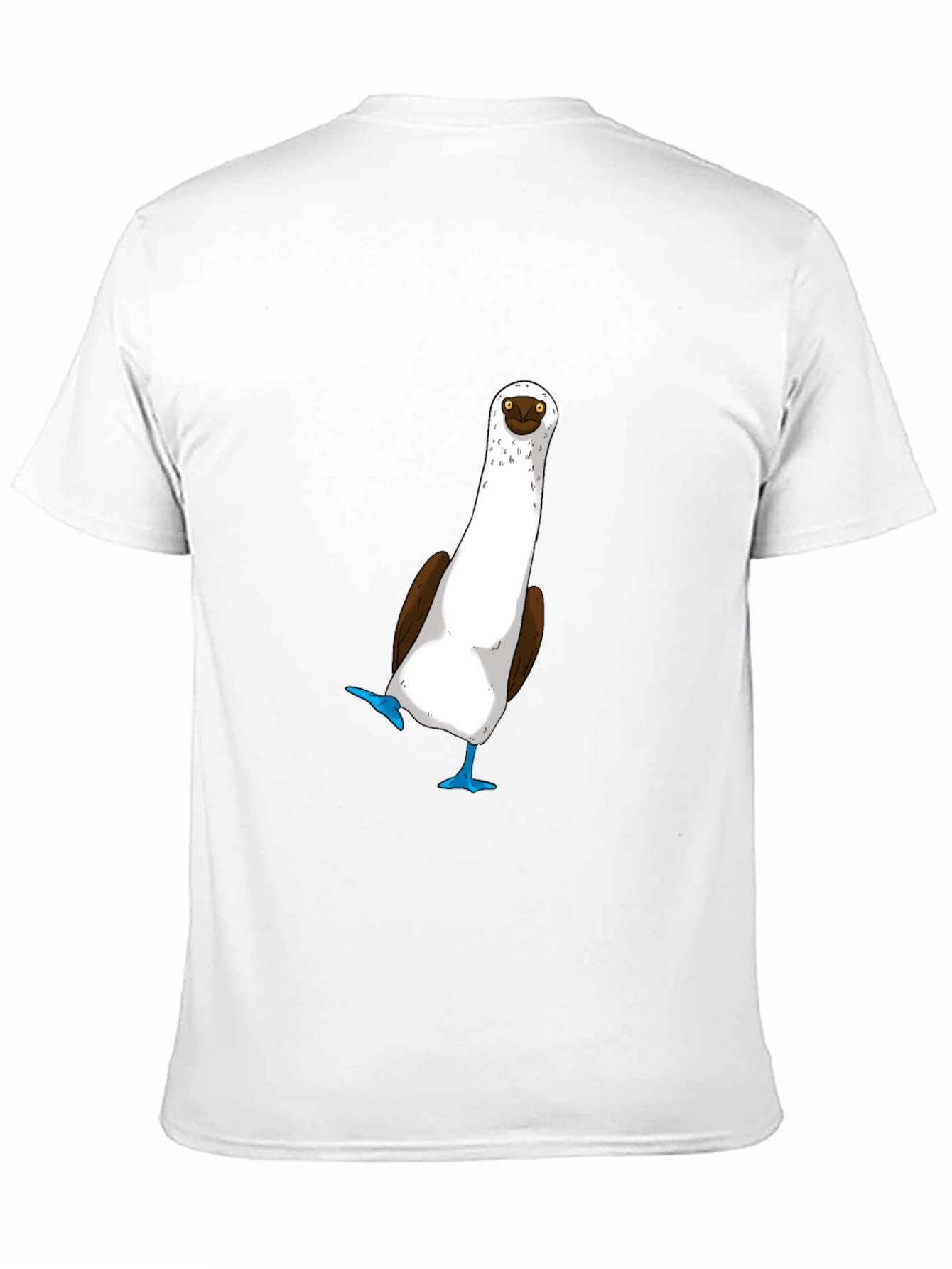 Black Blue-Footed Booby T-Shirt - Quirky Bird Tee view 11