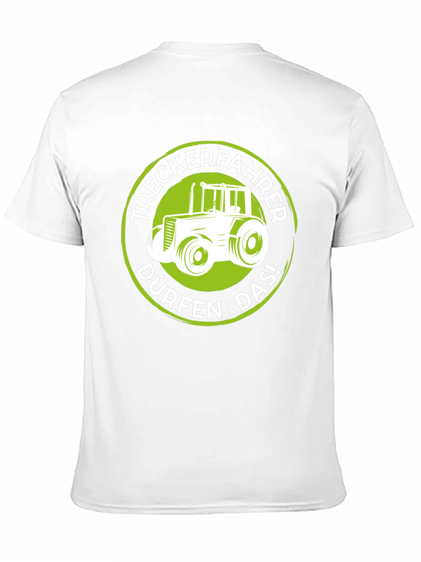 Black Treckerfahrer Tractor Graphic T-Shirt view 11