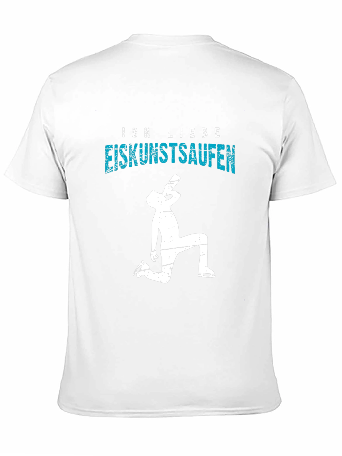 Black Funny Ice Skating Drinking T-Shirt  view 11