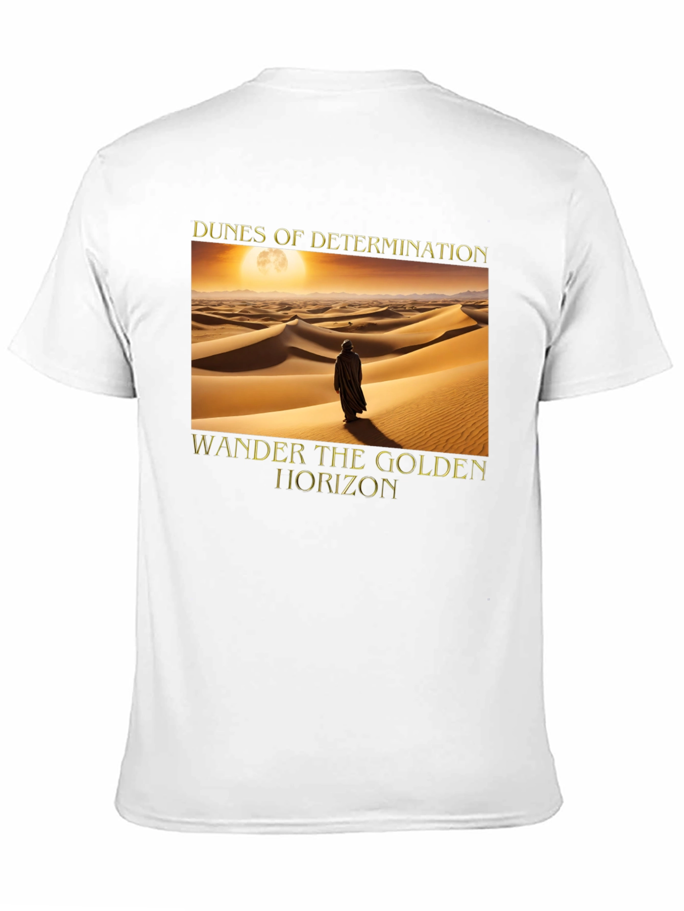 Black Dunes of Determination T-Shirt view 11