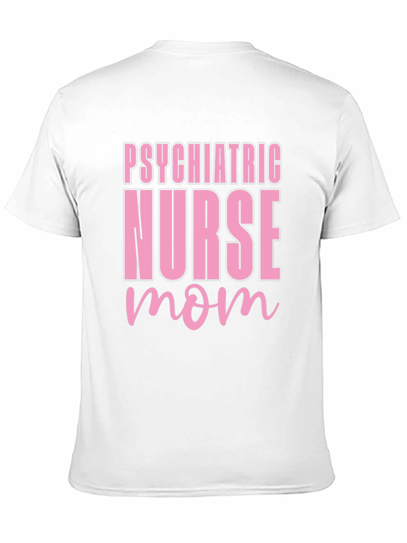 Black Psychiatric Nurse Mom Black T-Shirt view 11