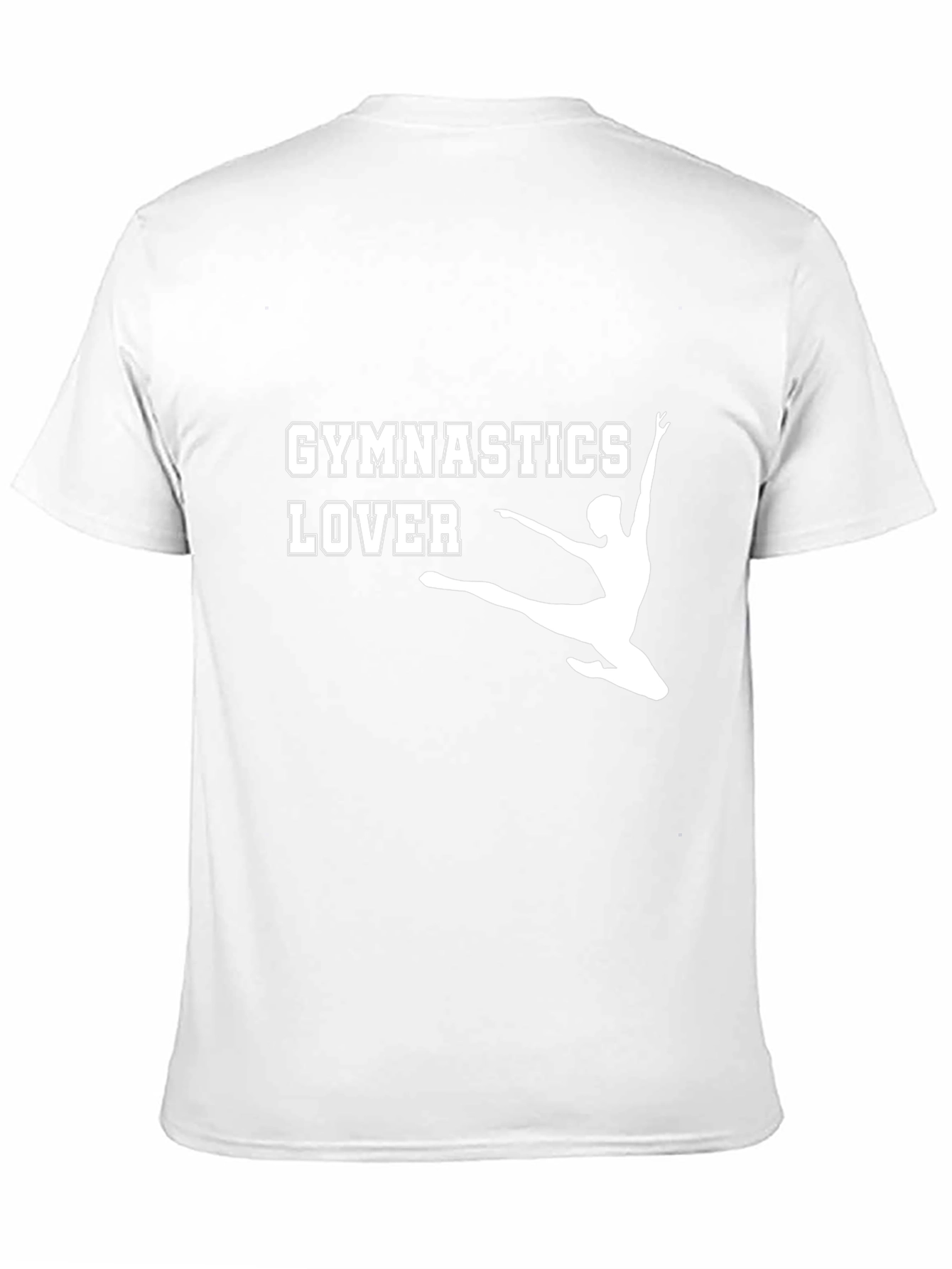 Black Gymnastics Lover T-Shirt - Black view 11