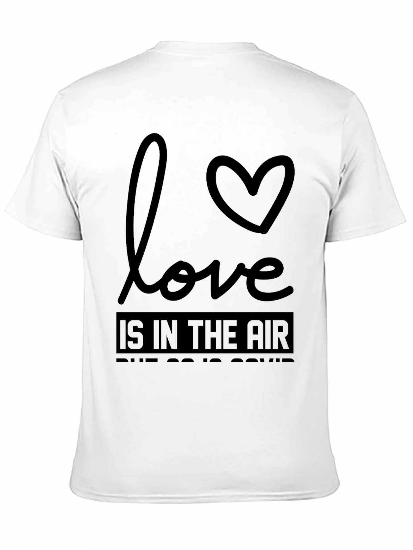 Black Love is in the Air - Funny Graphic Tee view 11