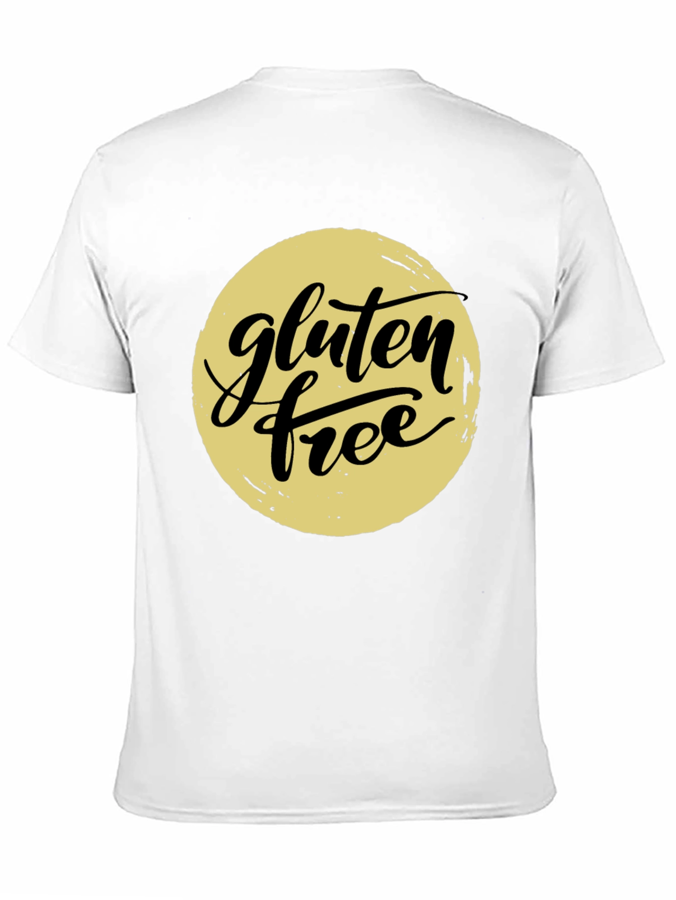 Black Gluten Free Graphic Tee - Trendy Unisex T-Shirt view 11