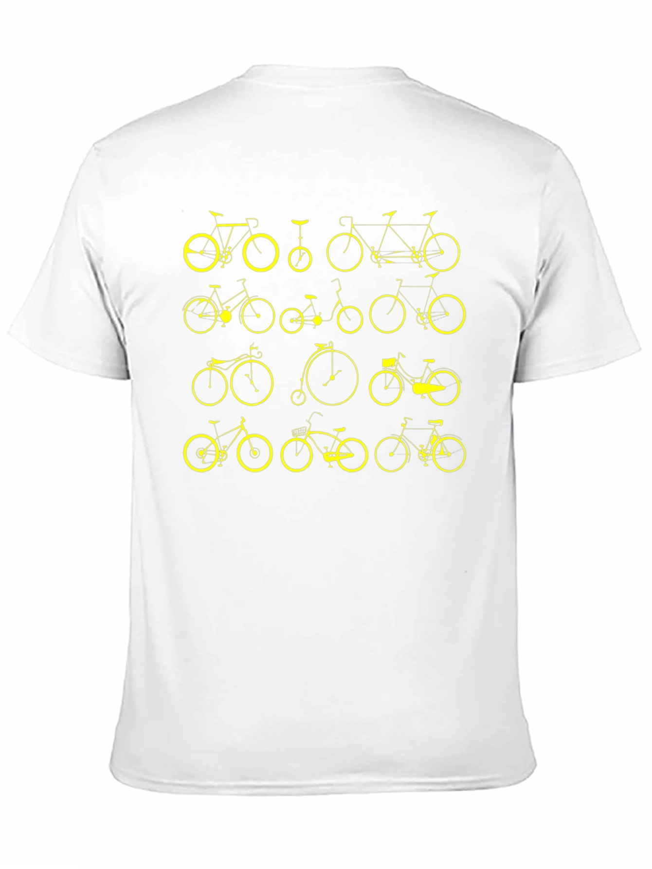 Black Retro Bicycle Graphic T-Shirt - Vintage Bike Lover Tee view 11