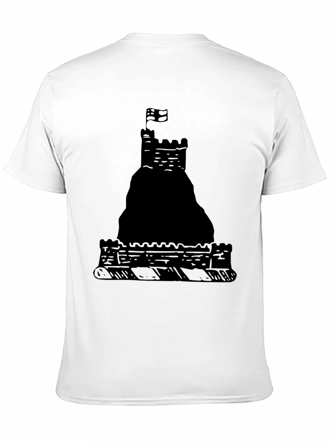 Black Black Castle Graphic Tee view 11
