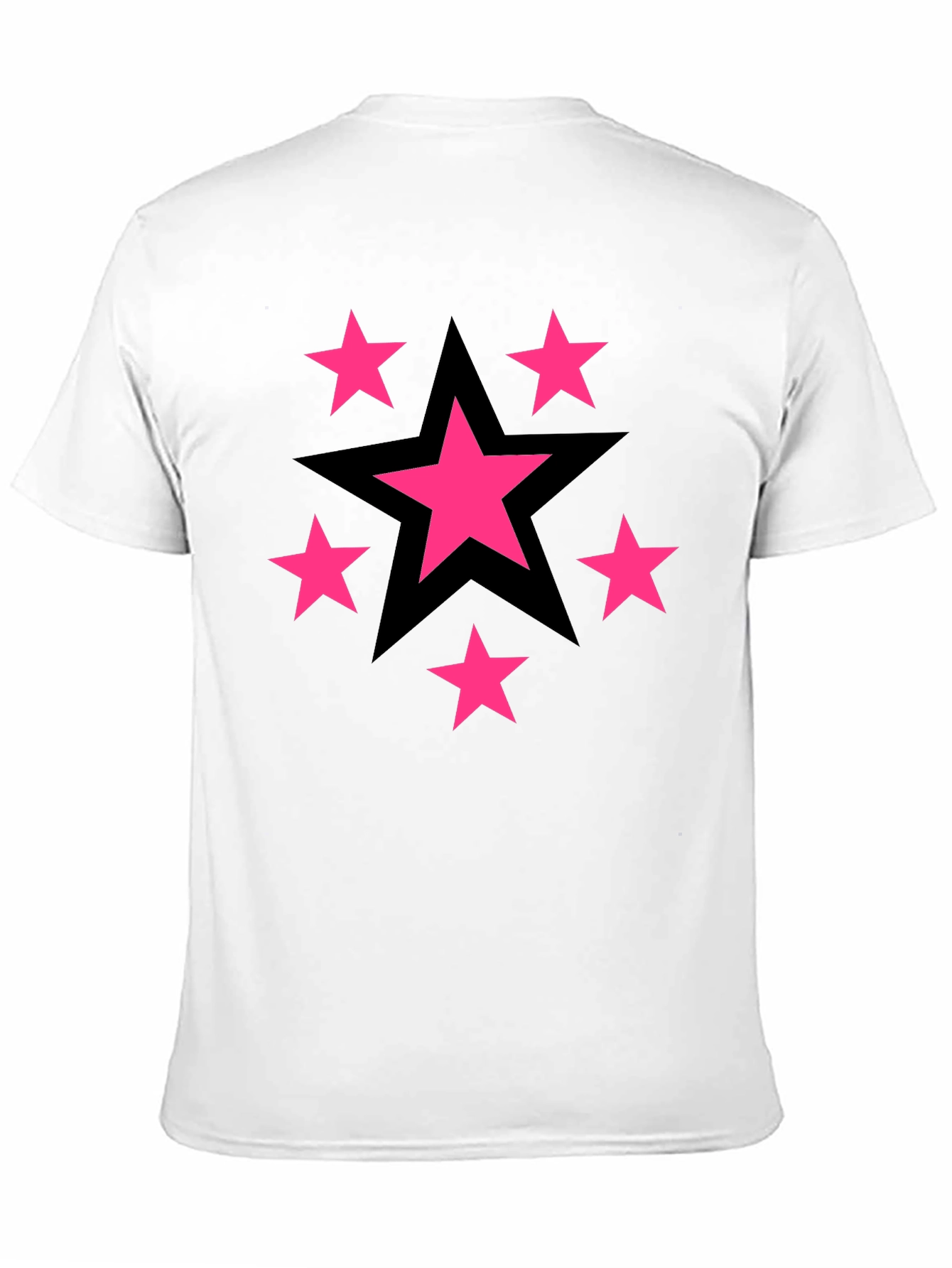 Black Star Graphic Black T-Shirt - Bold & Stylish view 11
