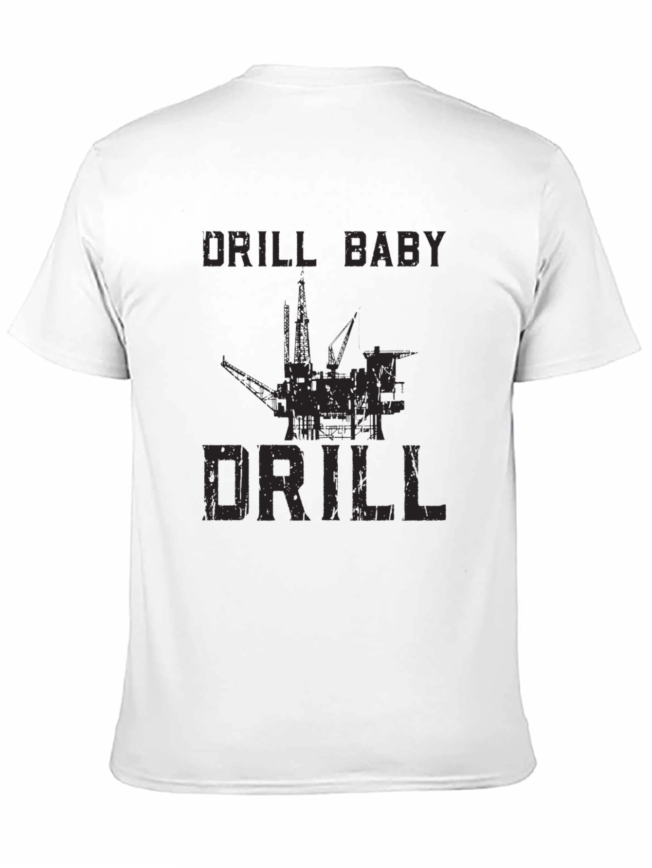 Black Drill Baby Drill Graphic Tee view 11