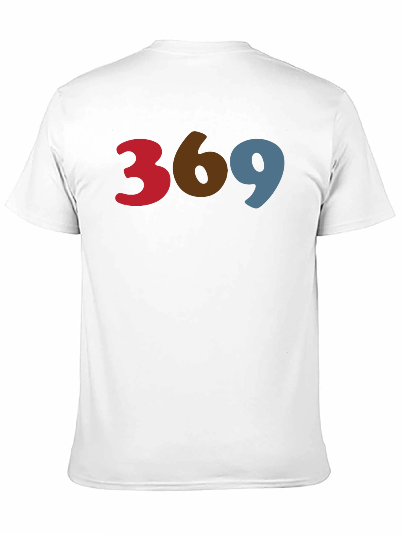 Black 369 Graphic Print T-Shirt view 11