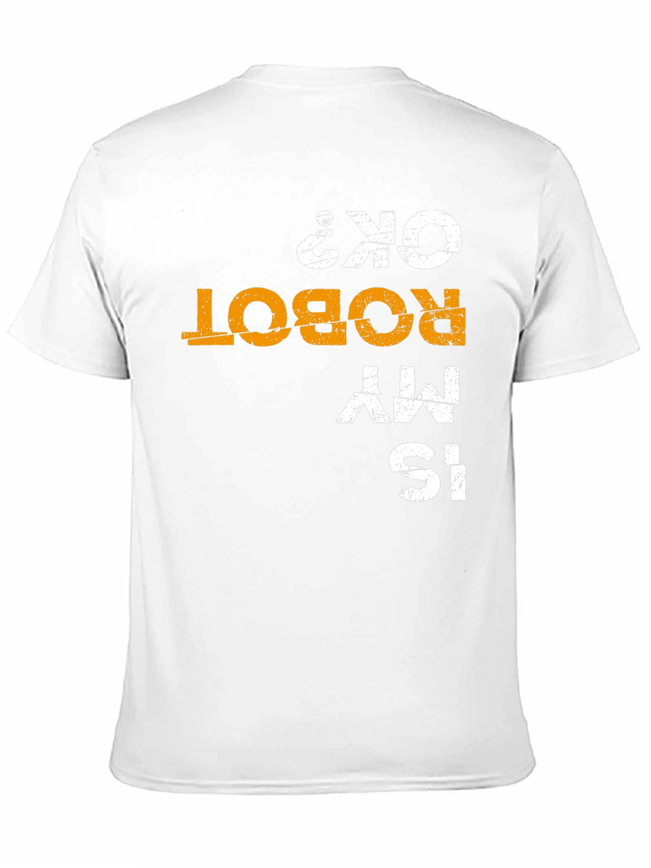 Black Is My Robot OK? Graphic Tee view 11