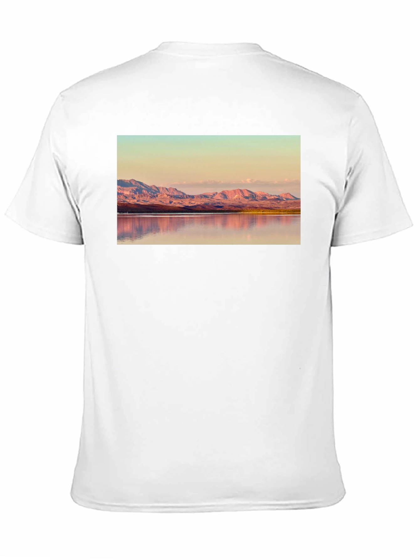 Black Mountain Lake Graphic T-Shirt view 11