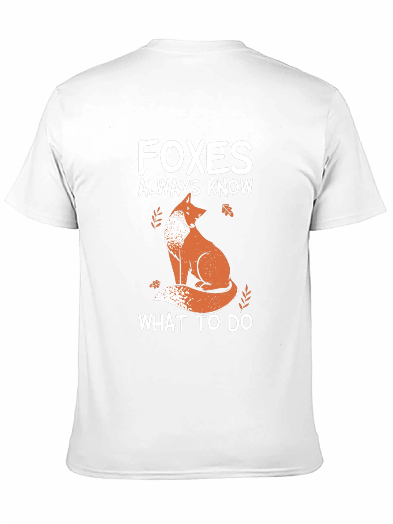 Black Foxes Always Know T-Shirt - Black Graphic Tee view 11