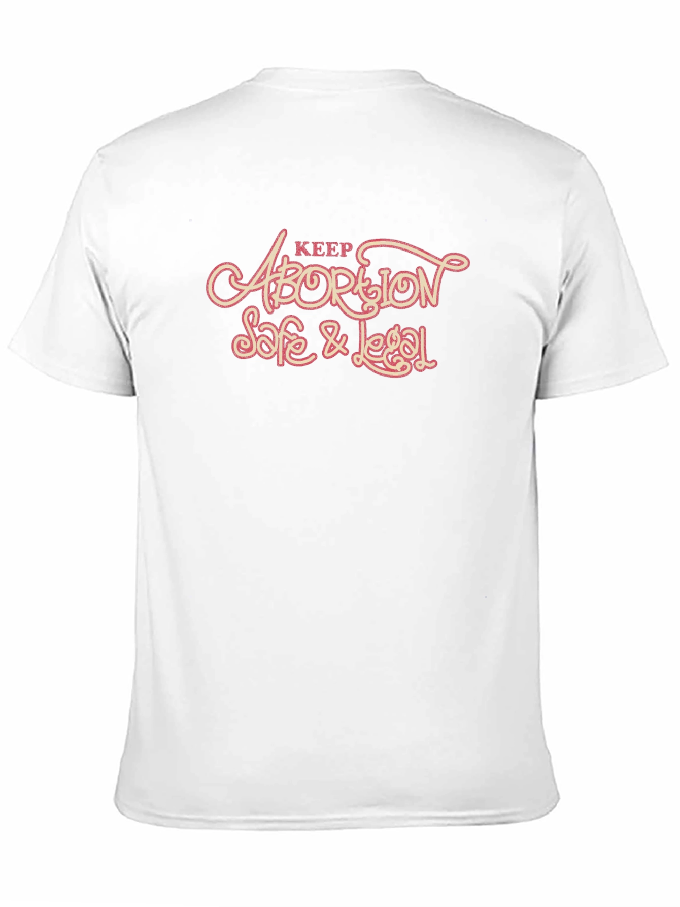 Black Keep Abortion Safe & Legal Black Tee view 11