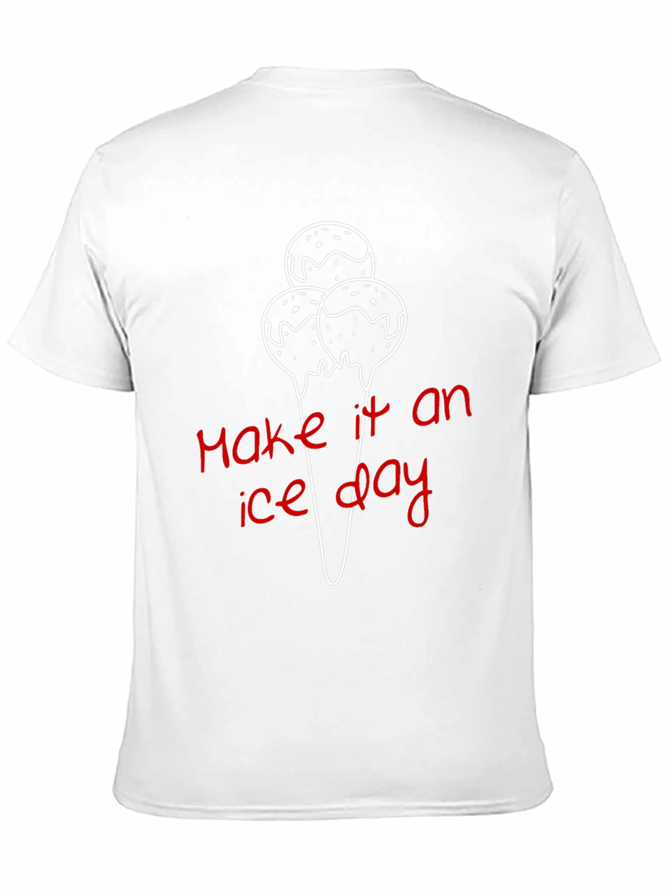 Black Ice Cream Day T-Shirt - Cool Graphic Tee view 11