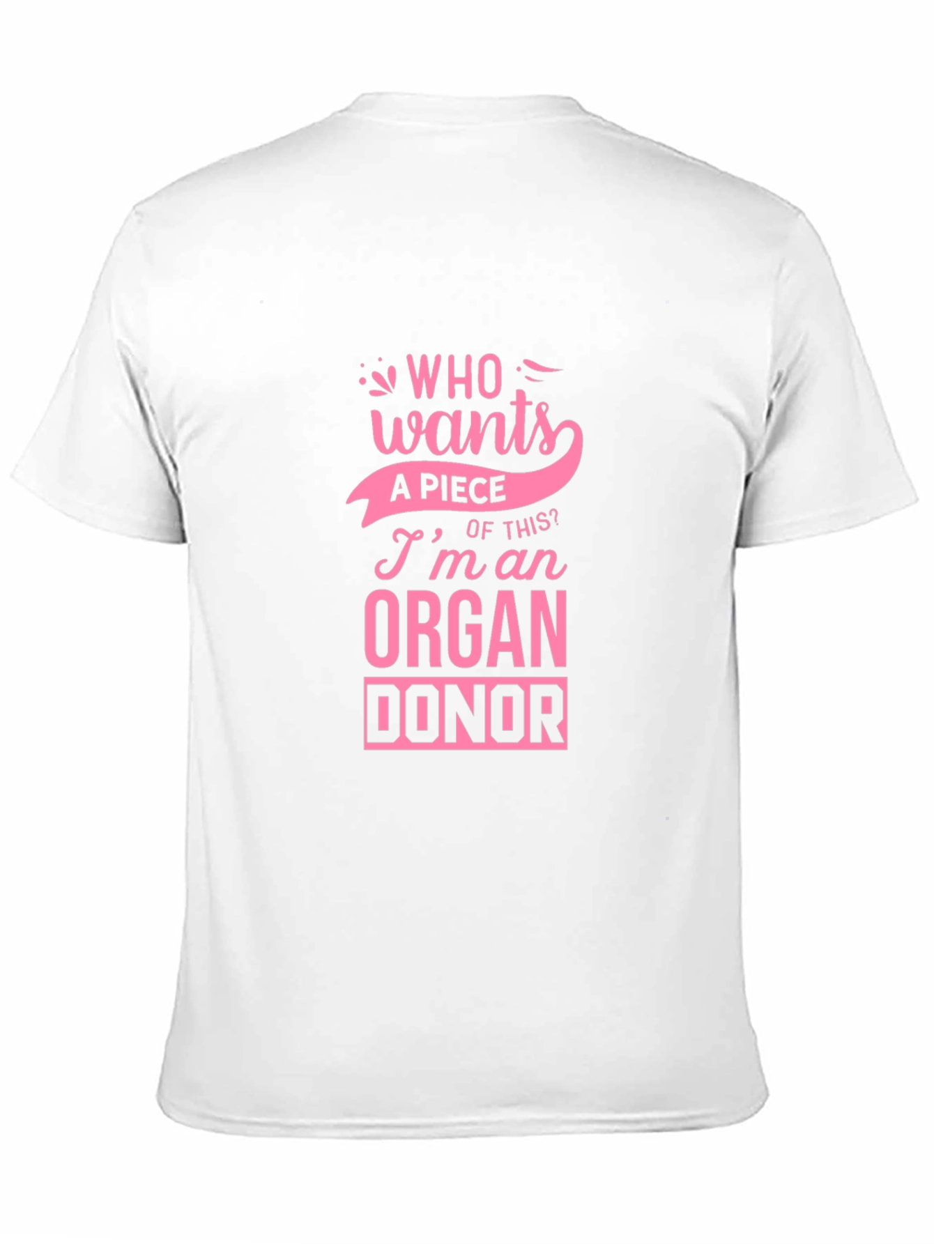 Black Organ Donor T-Shirt - Funny Awareness Tee view 11