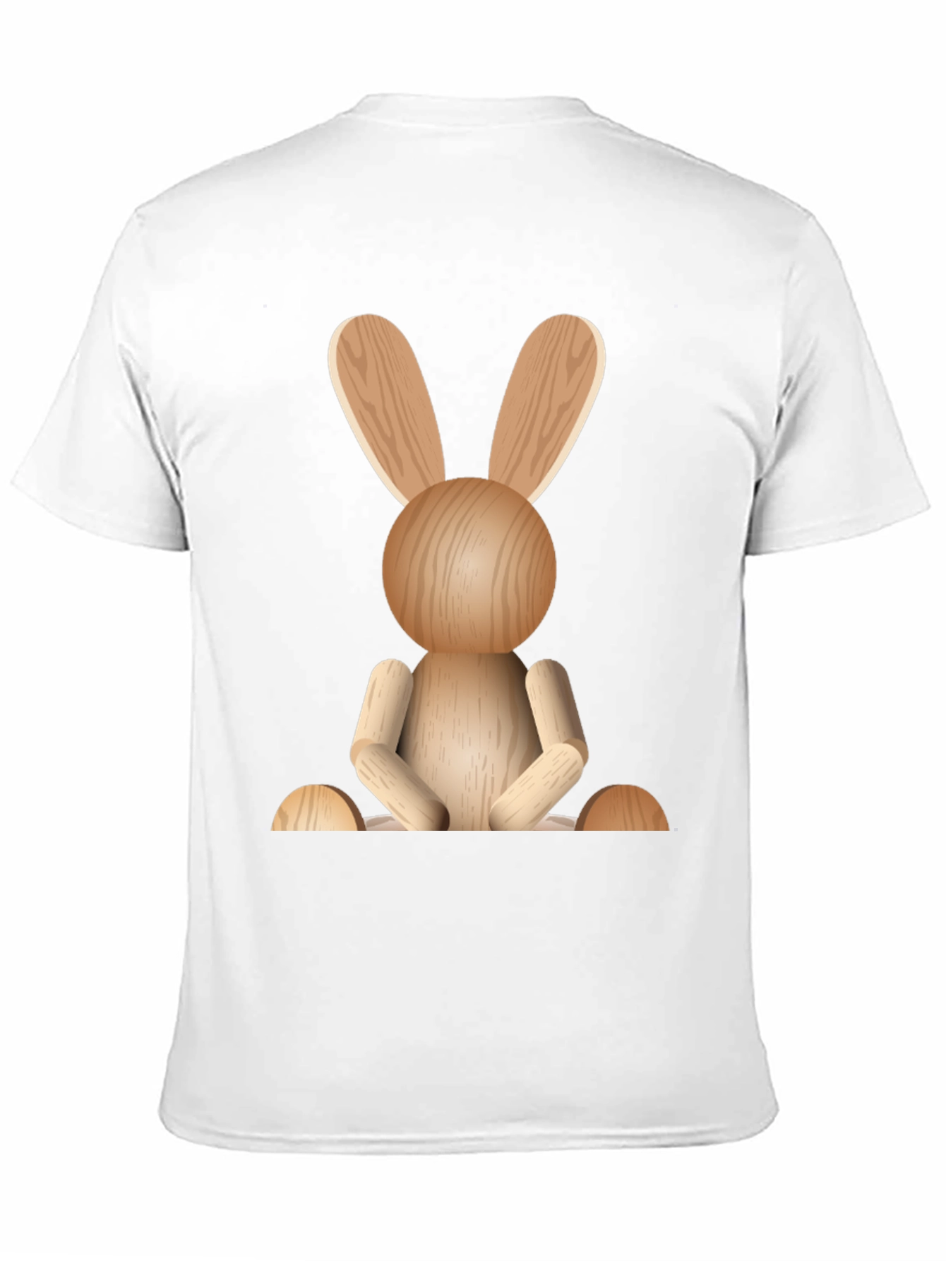 Black Wooden Rabbit T-Shirt view 11