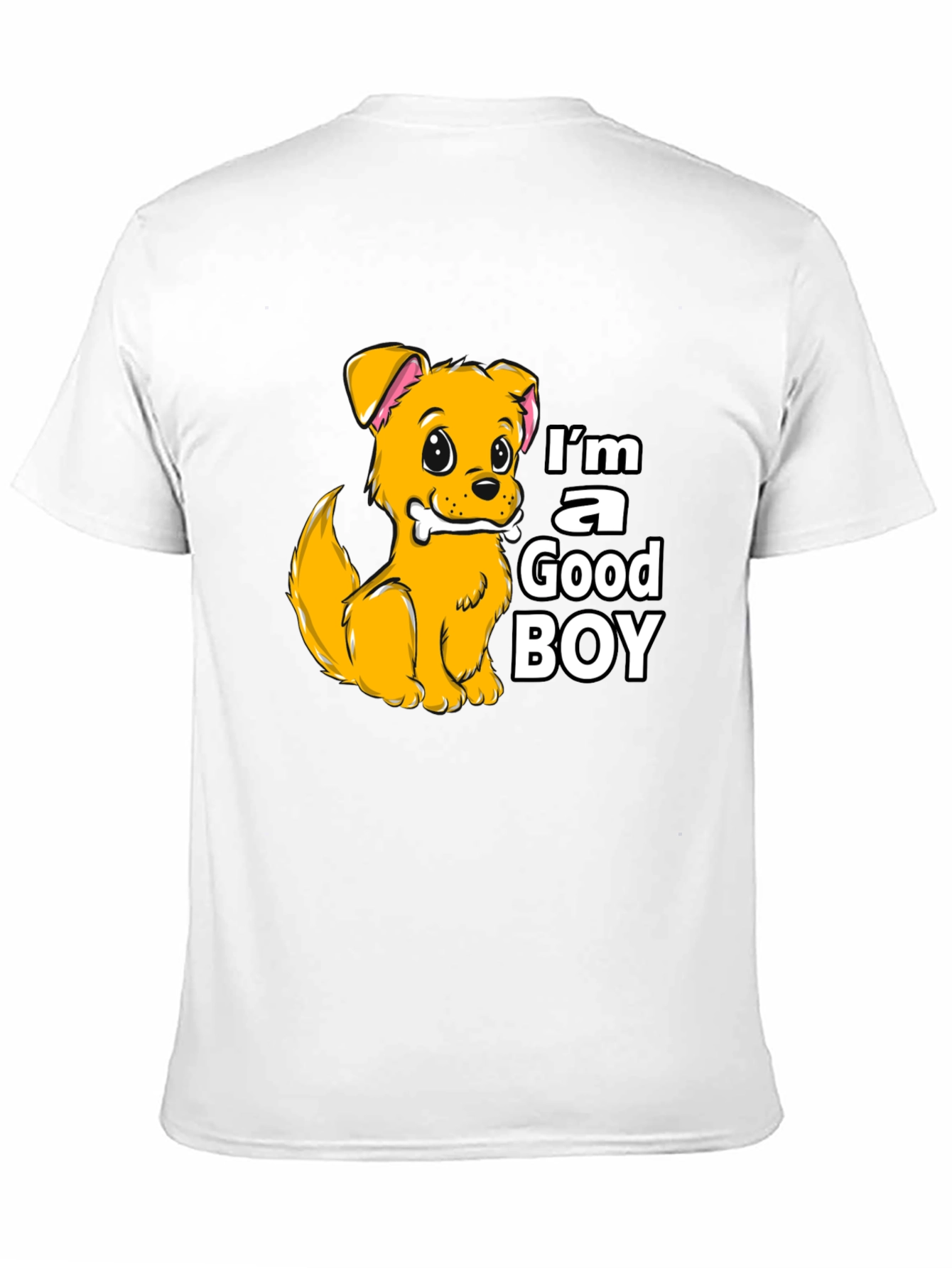 Black I'm a Good Boy Dog T-Shirt view 11