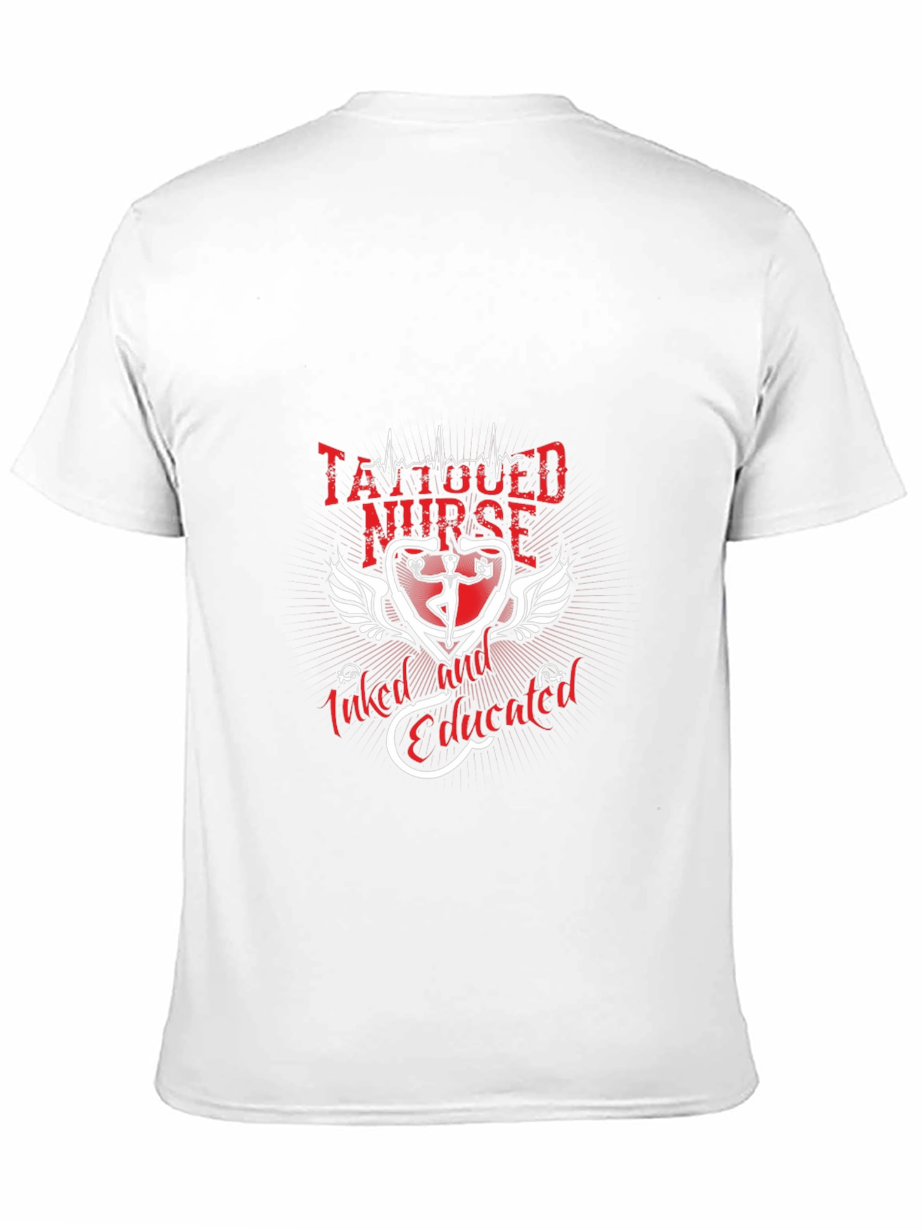 Tattooed Nurse T-Shirt - Inked and Educated - 11