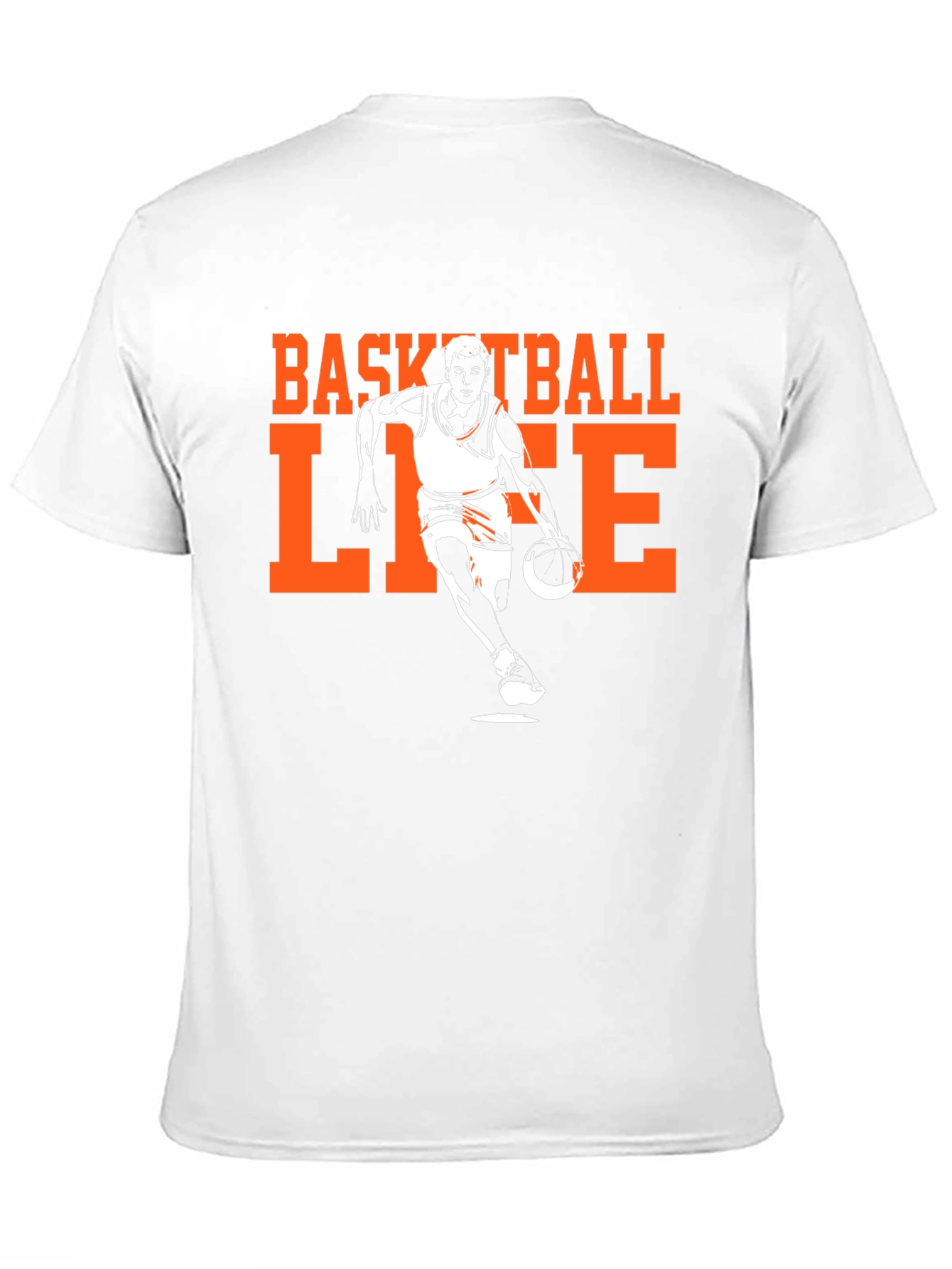 Black Basketball Life Graphic Tee view 11