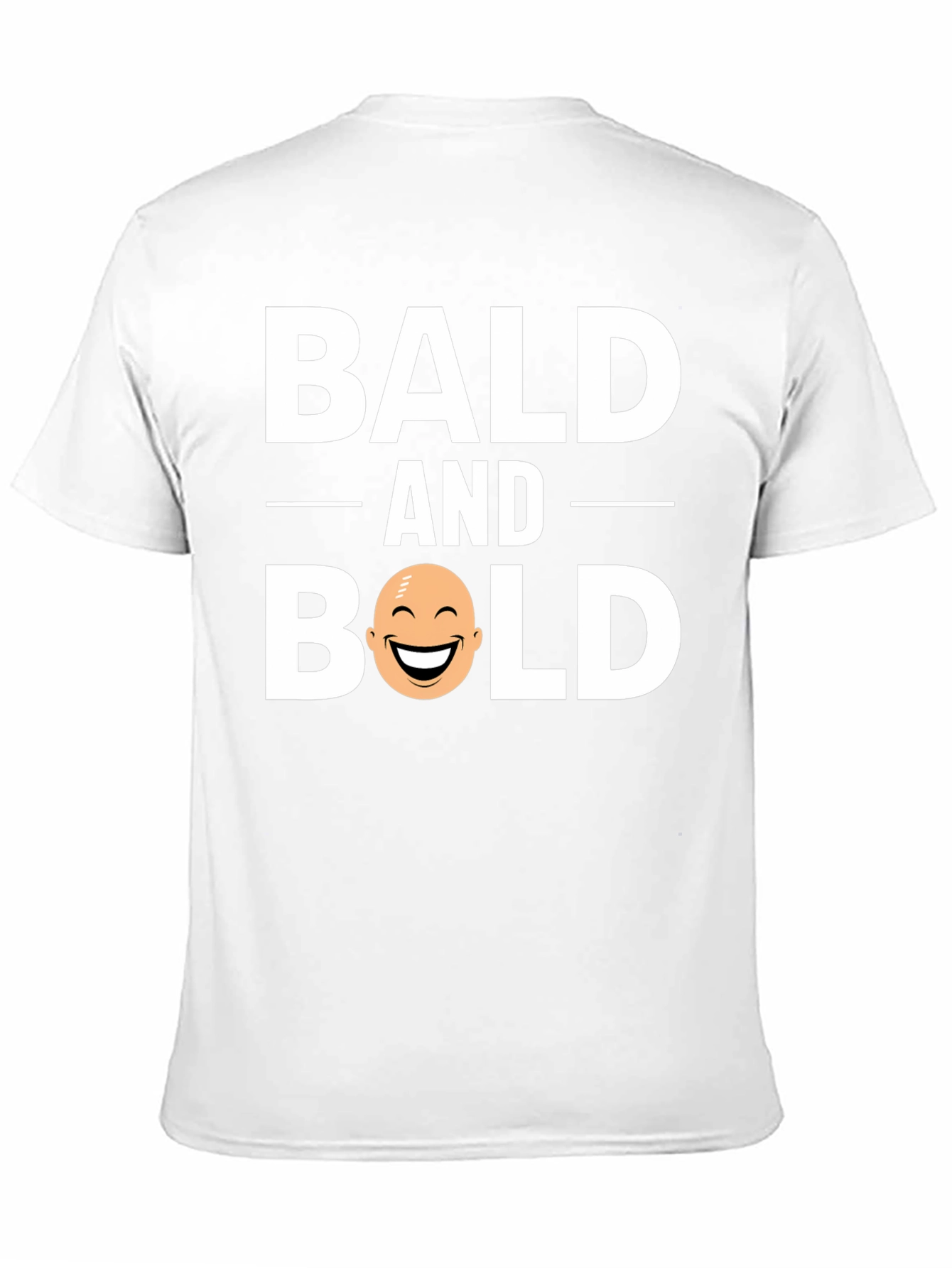 Black Bald and Bold Graphic T-Shirt view 11