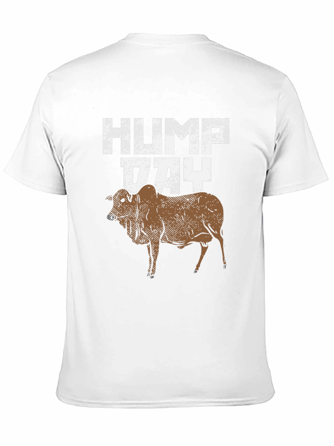 Black Hump Day Bull Graphic T-Shirt view 11