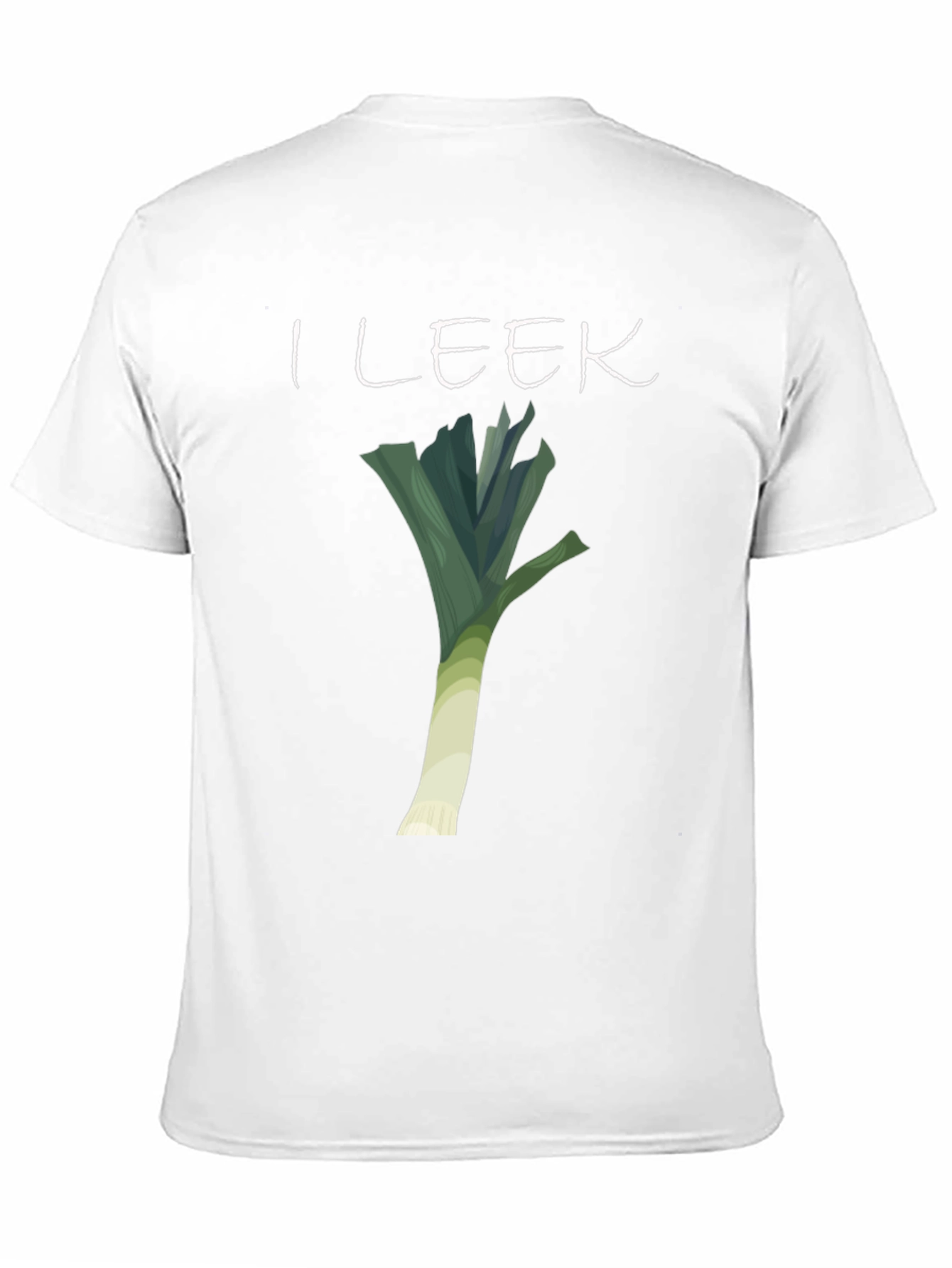I Leek T-Shirt - Funny Vegetable Pun Tee - 11