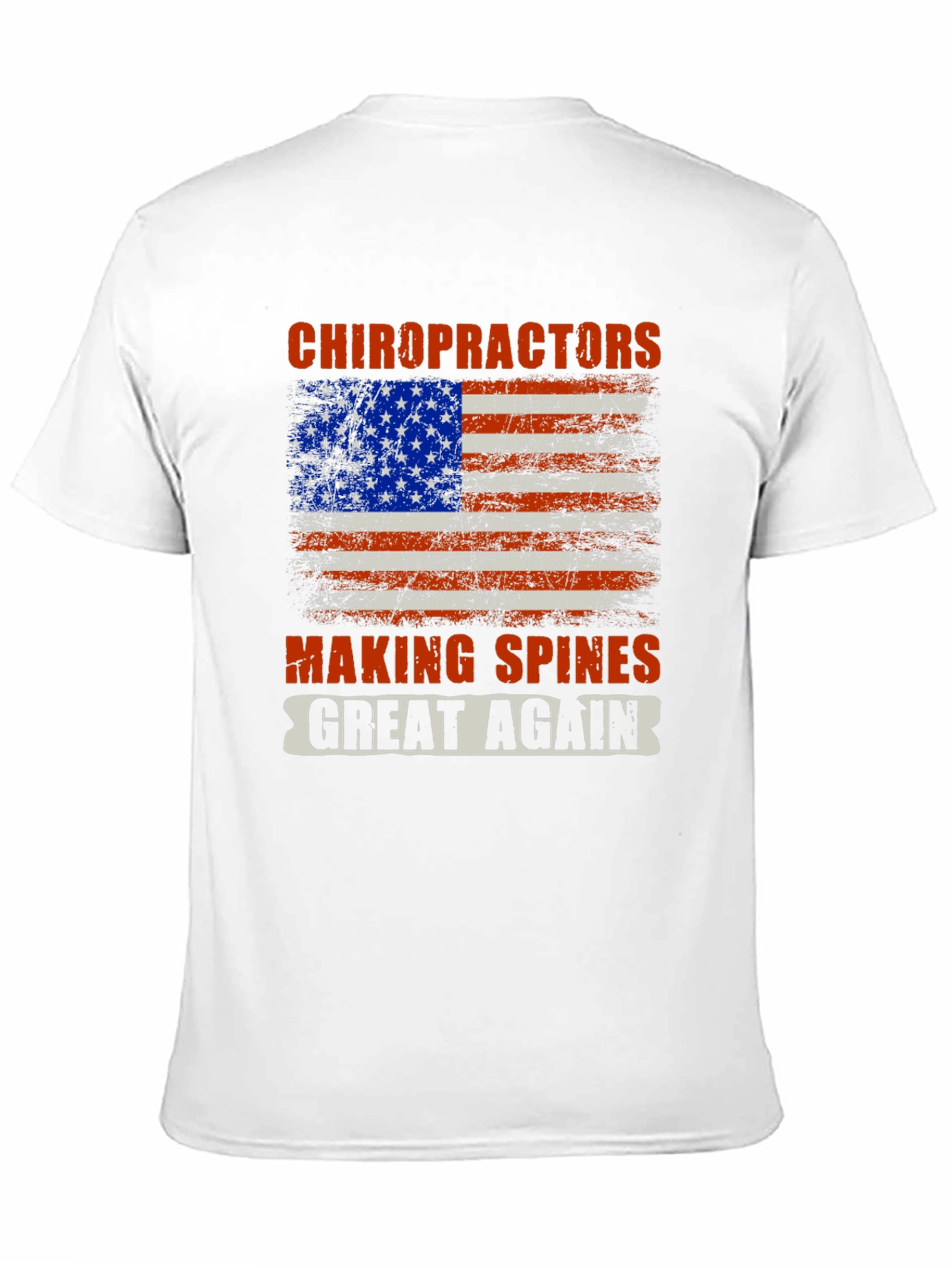 Black Chiropractors Making Spines Great Again T-Shirt view 11
