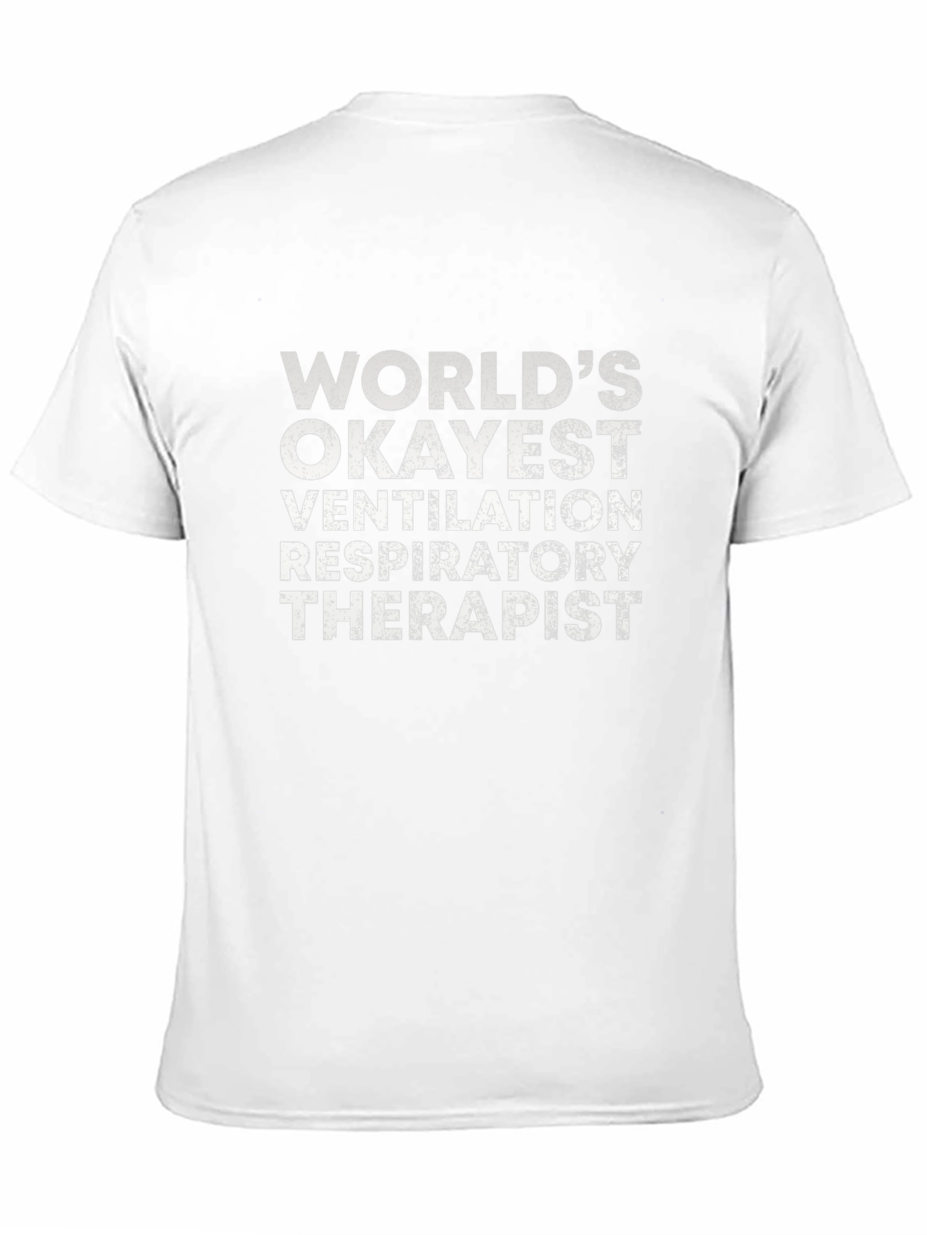 Black Okayest Respiratory Therapist Graphic Tee view 11