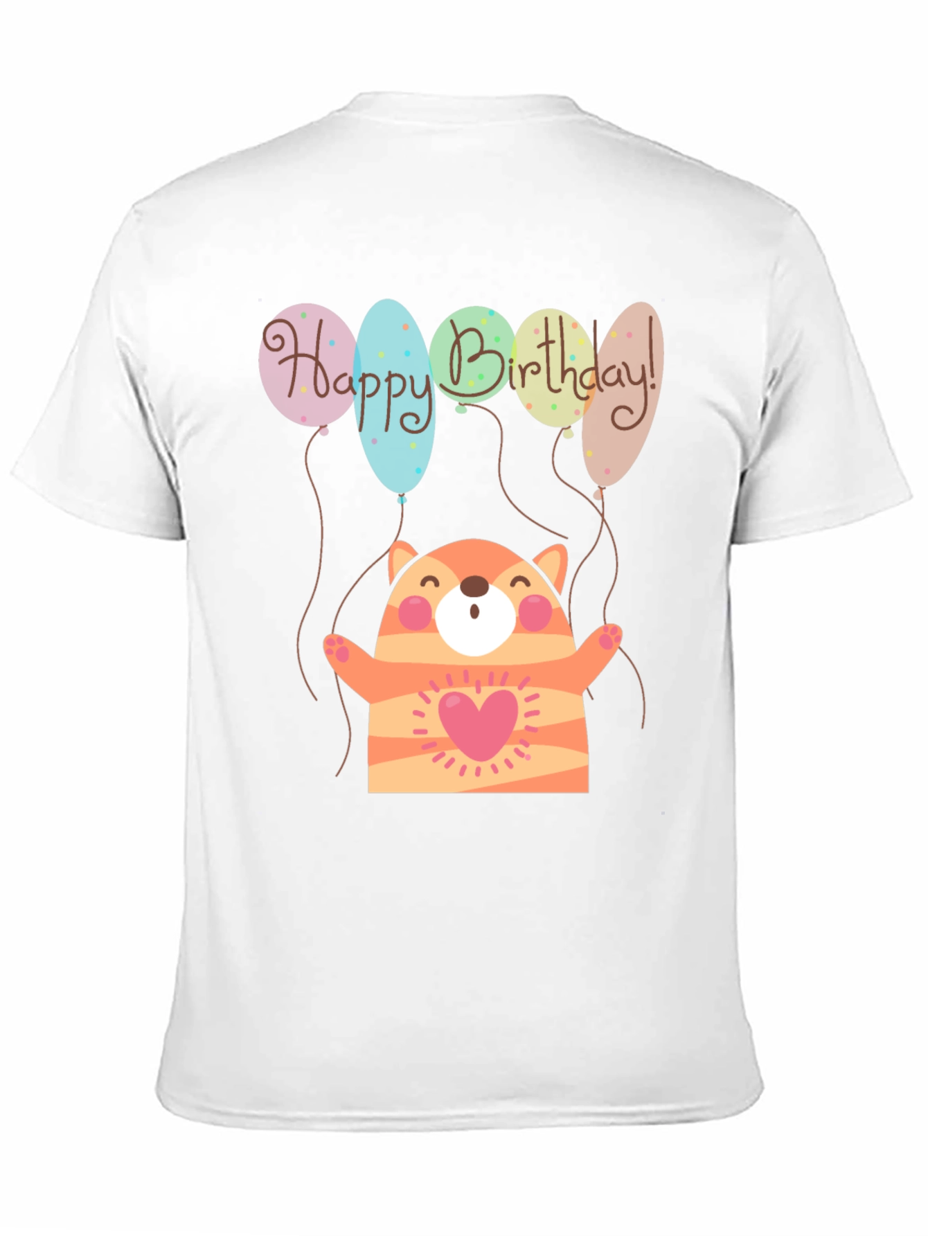 Black Birthday Cat T-Shirt - Cute & Fun Design view 11