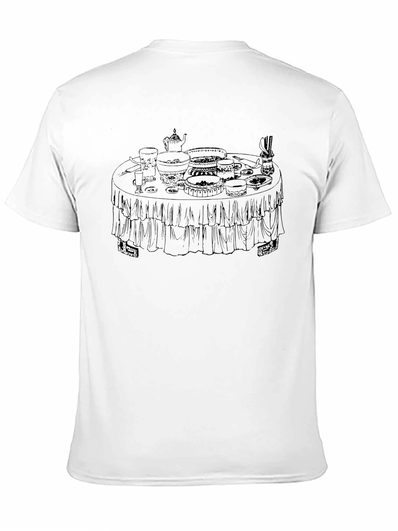 Black Tea Party Graphic Tee - Quirky Style view 11